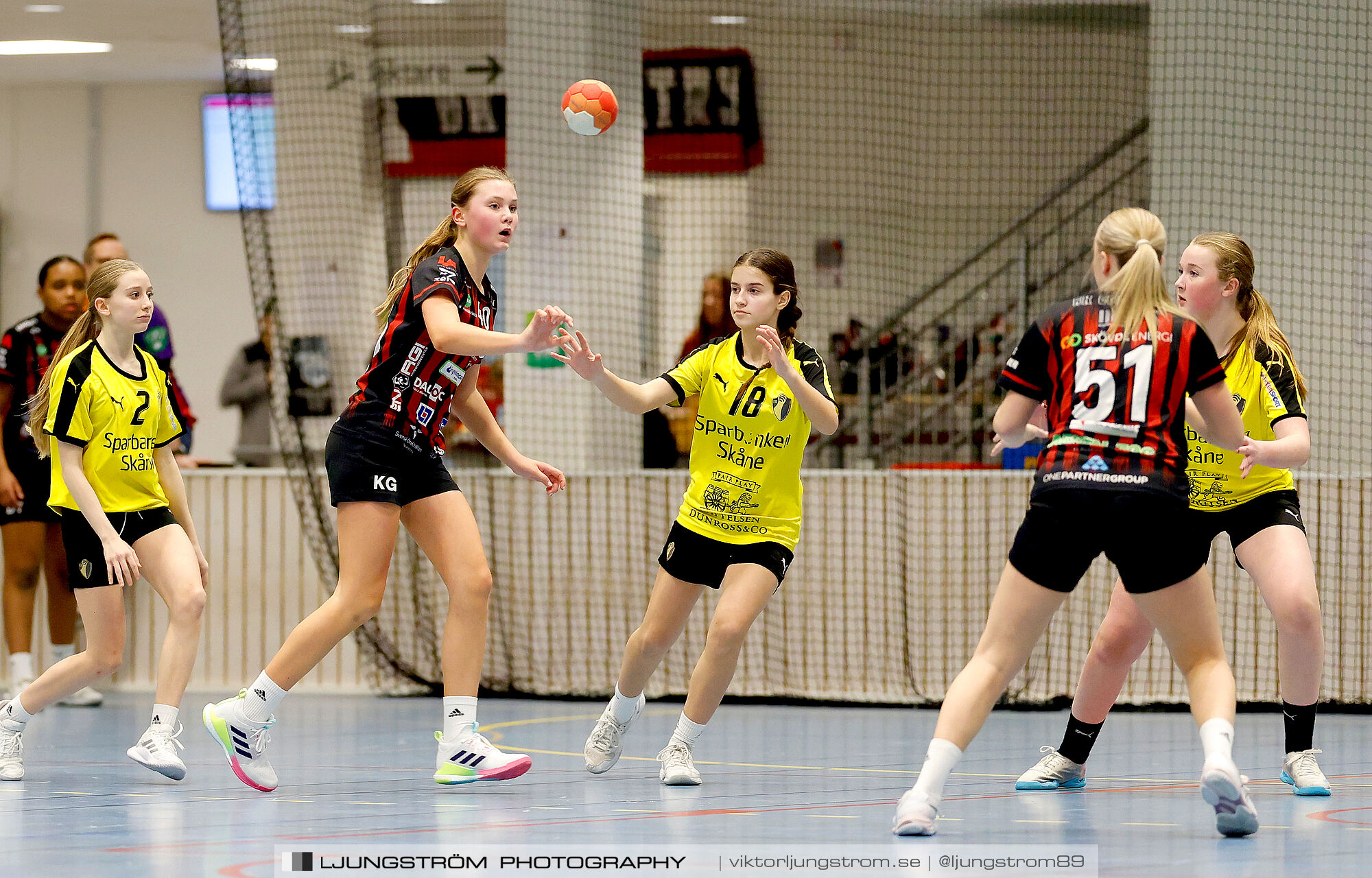 USM F14 Steg 3 HK Country Svart-Eslövs IK 23-19,dam,Kavelbro Arena Skövde,Skövde,Sverige,Ungdoms-SM,Handboll,2025,362409