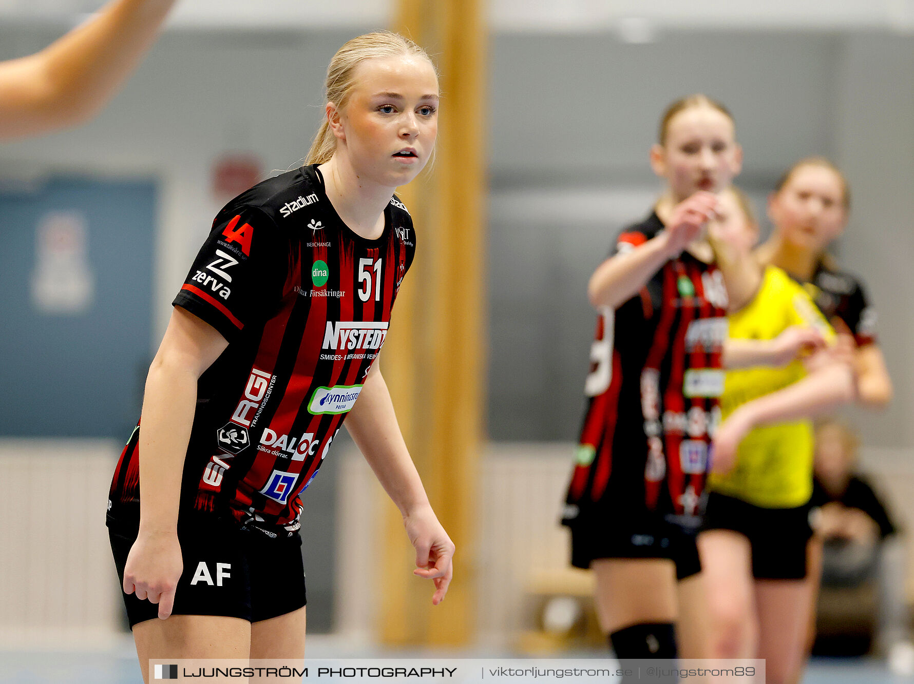 USM F14 Steg 3 HK Country Svart-Eslövs IK 23-19,dam,Kavelbro Arena Skövde,Skövde,Sverige,Ungdoms-SM,Handboll,2025,362416