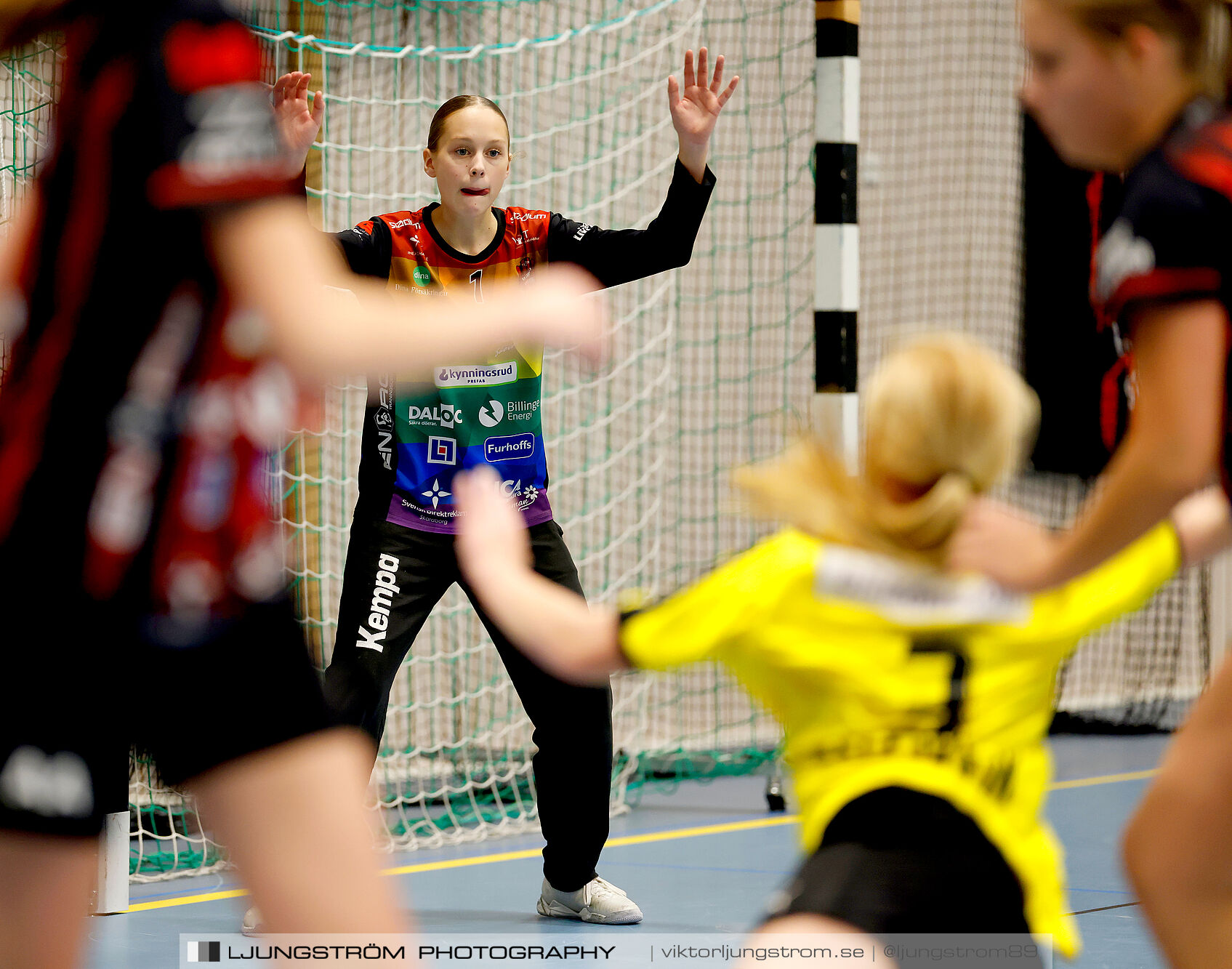 USM F14 Steg 3 HK Country Svart-Eslövs IK 23-19,dam,Kavelbro Arena Skövde,Skövde,Sverige,Ungdoms-SM,Handboll,2025,362418