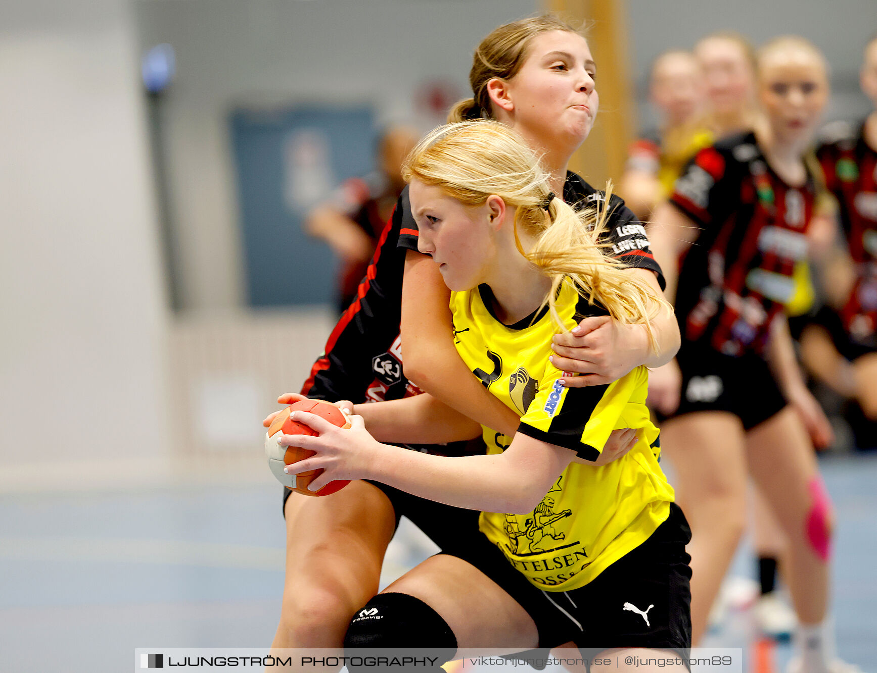 USM F14 Steg 3 HK Country Svart-Eslövs IK 23-19,dam,Kavelbro Arena Skövde,Skövde,Sverige,Ungdoms-SM,Handboll,2025,362420