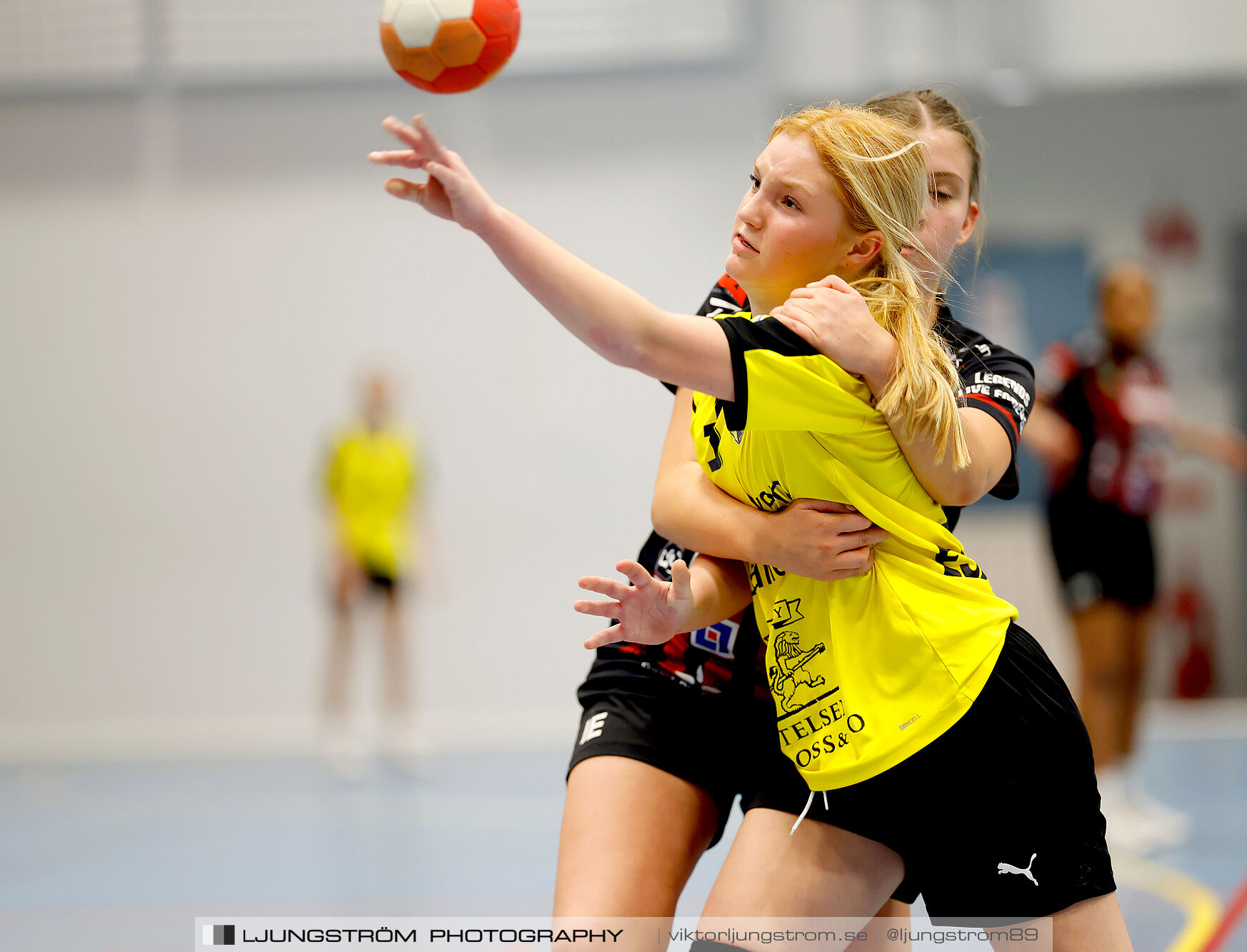 USM F14 Steg 3 HK Country Svart-Eslövs IK 23-19,dam,Kavelbro Arena Skövde,Skövde,Sverige,Ungdoms-SM,Handboll,2025,362421