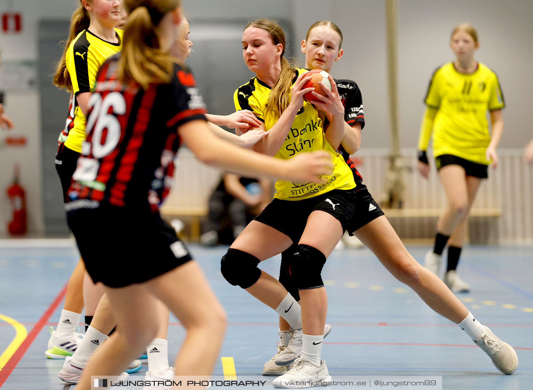 USM F14 Steg 3 HK Country Svart-Eslövs IK 23-19,dam,Kavelbro Arena Skövde,Skövde,Sverige,Ungdoms-SM,Handboll,2025,362423