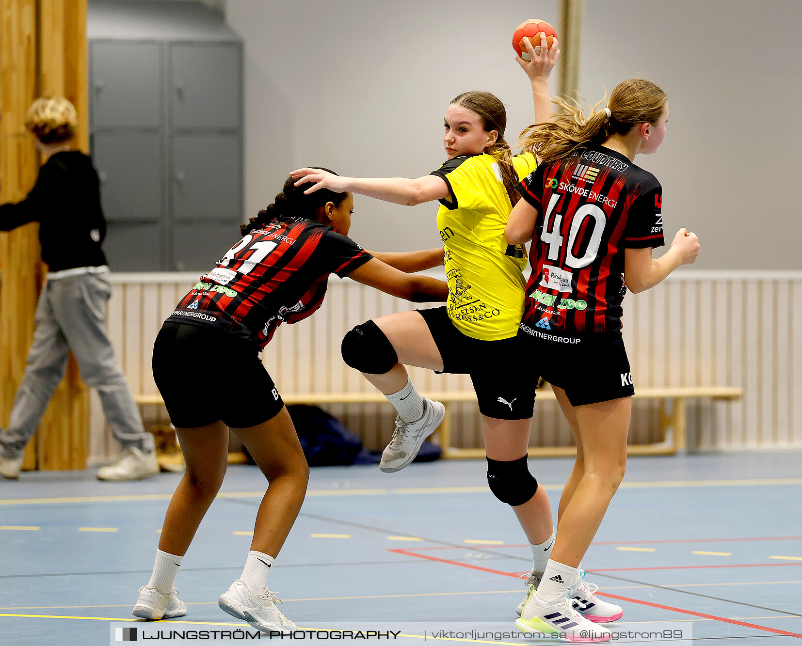 USM F14 Steg 3 HK Country Svart-Eslövs IK 23-19,dam,Kavelbro Arena Skövde,Skövde,Sverige,Ungdoms-SM,Handboll,2025,362431