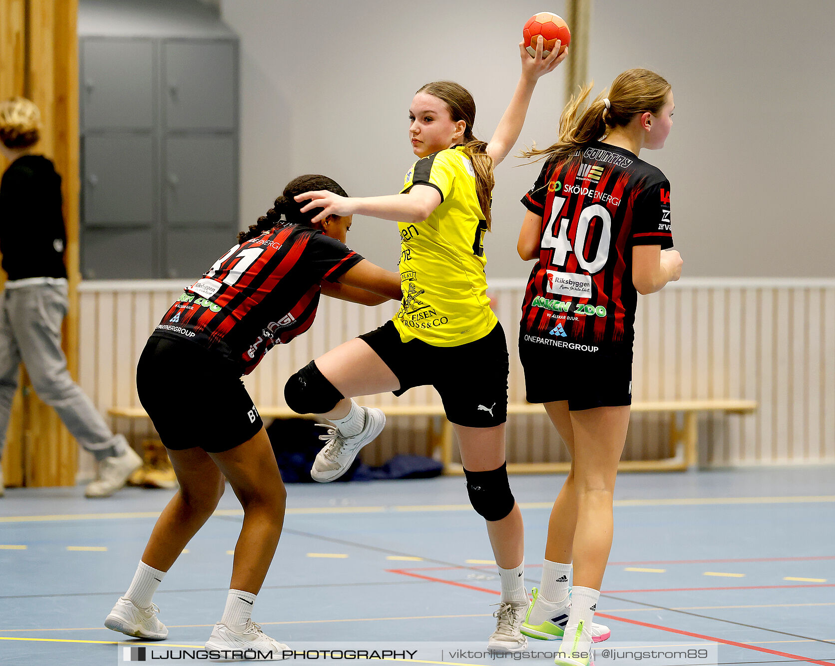 USM F14 Steg 3 HK Country Svart-Eslövs IK 23-19,dam,Kavelbro Arena Skövde,Skövde,Sverige,Ungdoms-SM,Handboll,2025,362432
