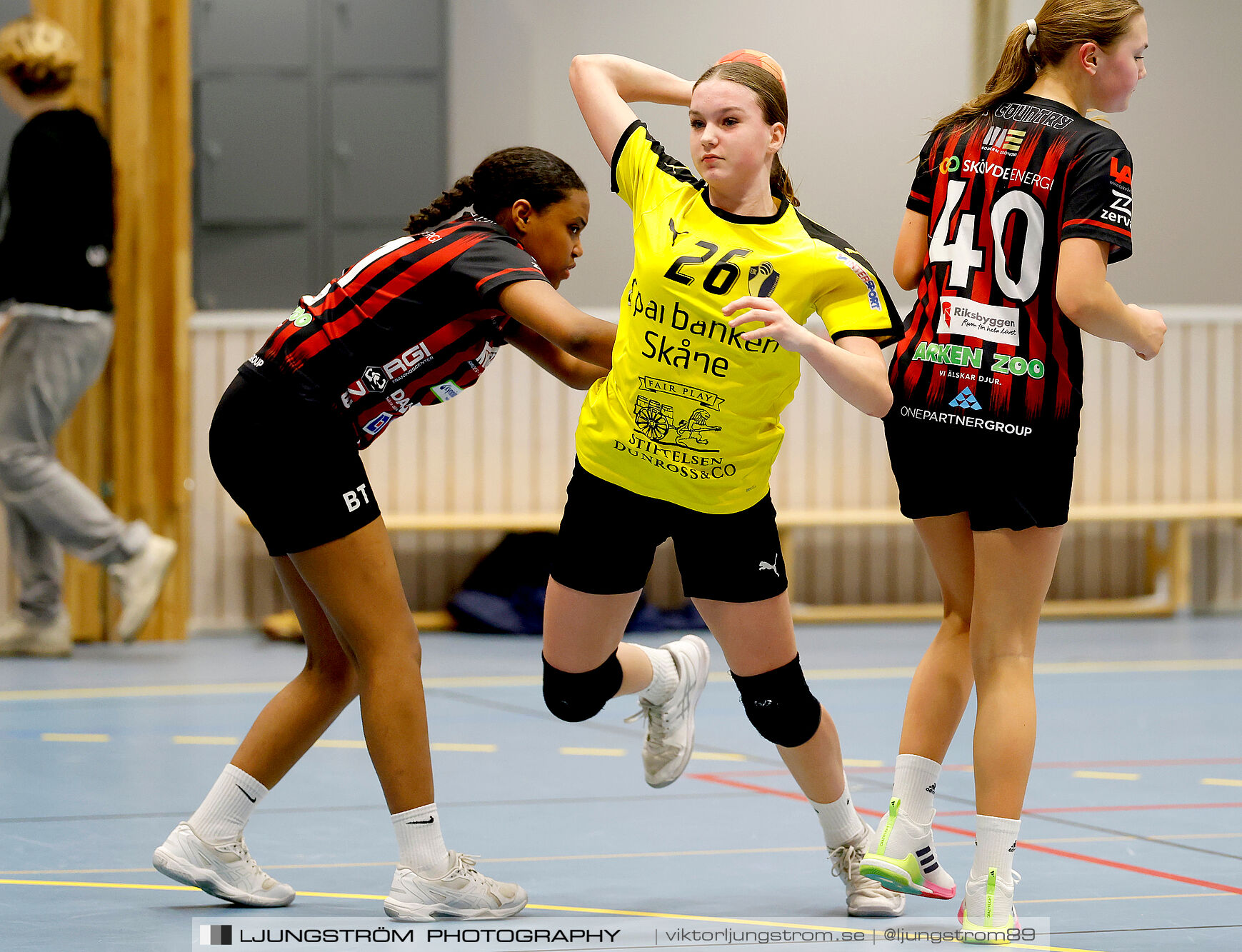 USM F14 Steg 3 HK Country Svart-Eslövs IK 23-19,dam,Kavelbro Arena Skövde,Skövde,Sverige,Ungdoms-SM,Handboll,2025,362433