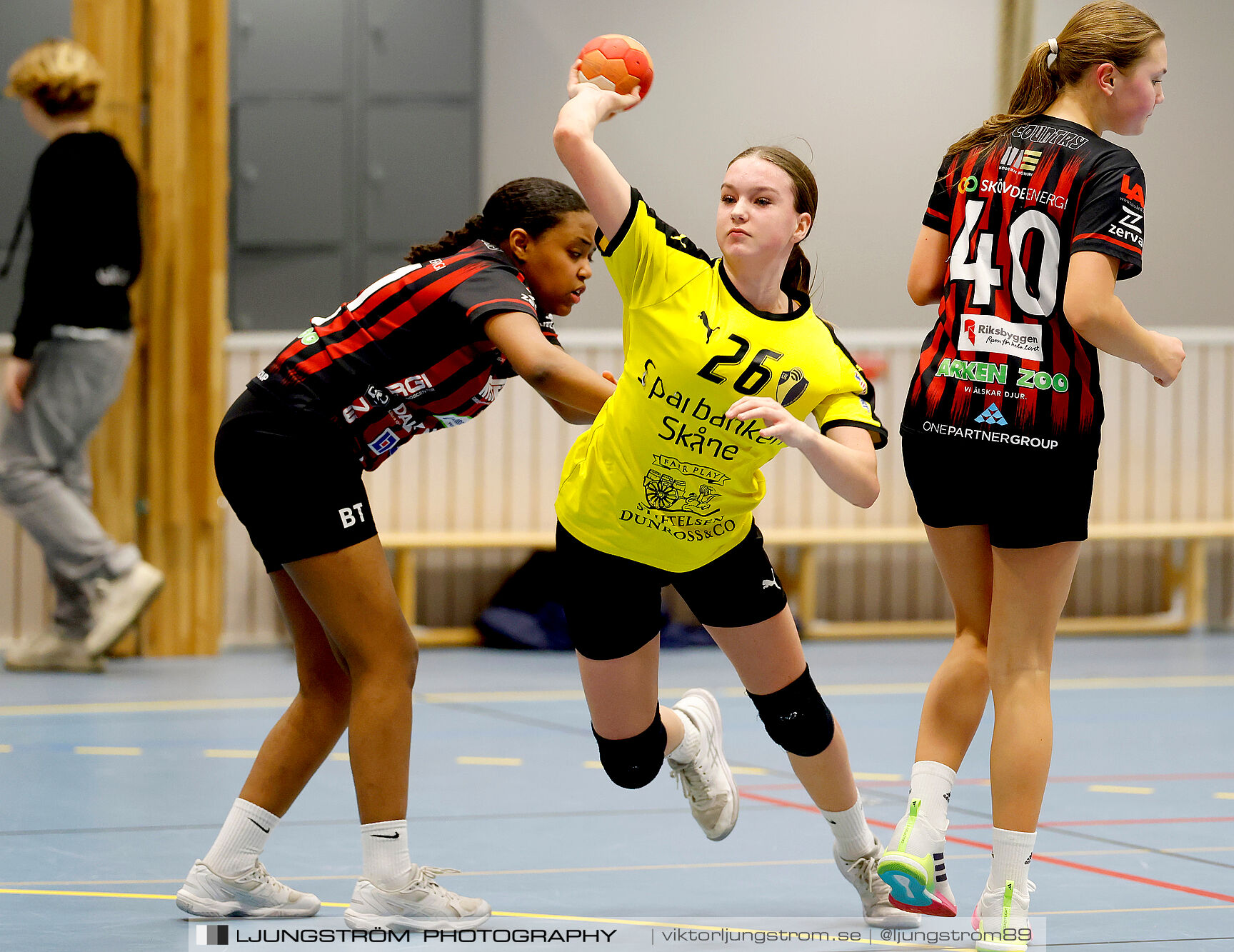 USM F14 Steg 3 HK Country Svart-Eslövs IK 23-19,dam,Kavelbro Arena Skövde,Skövde,Sverige,Ungdoms-SM,Handboll,2025,362434