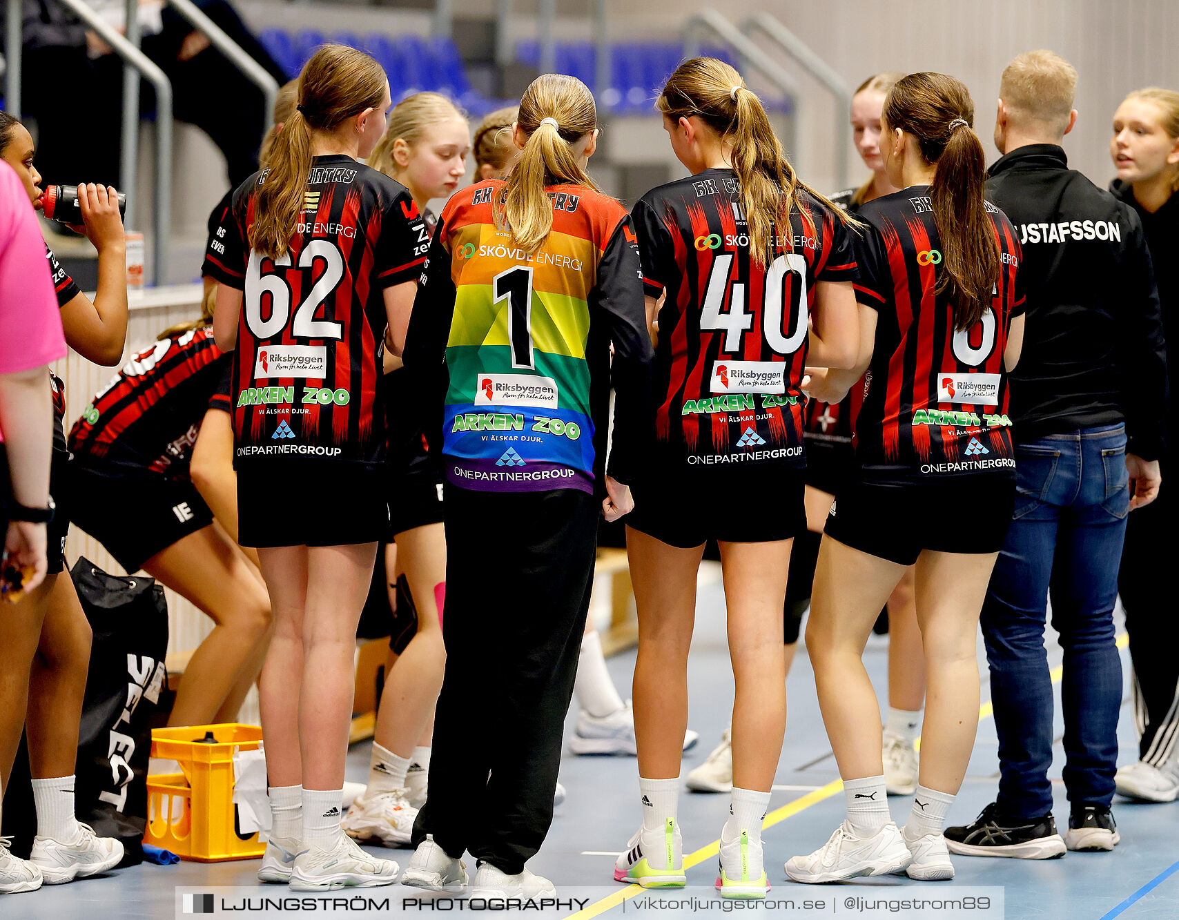 USM F14 Steg 3 HK Country Svart-Eslövs IK 23-19,dam,Kavelbro Arena Skövde,Skövde,Sverige,Ungdoms-SM,Handboll,2025,362438