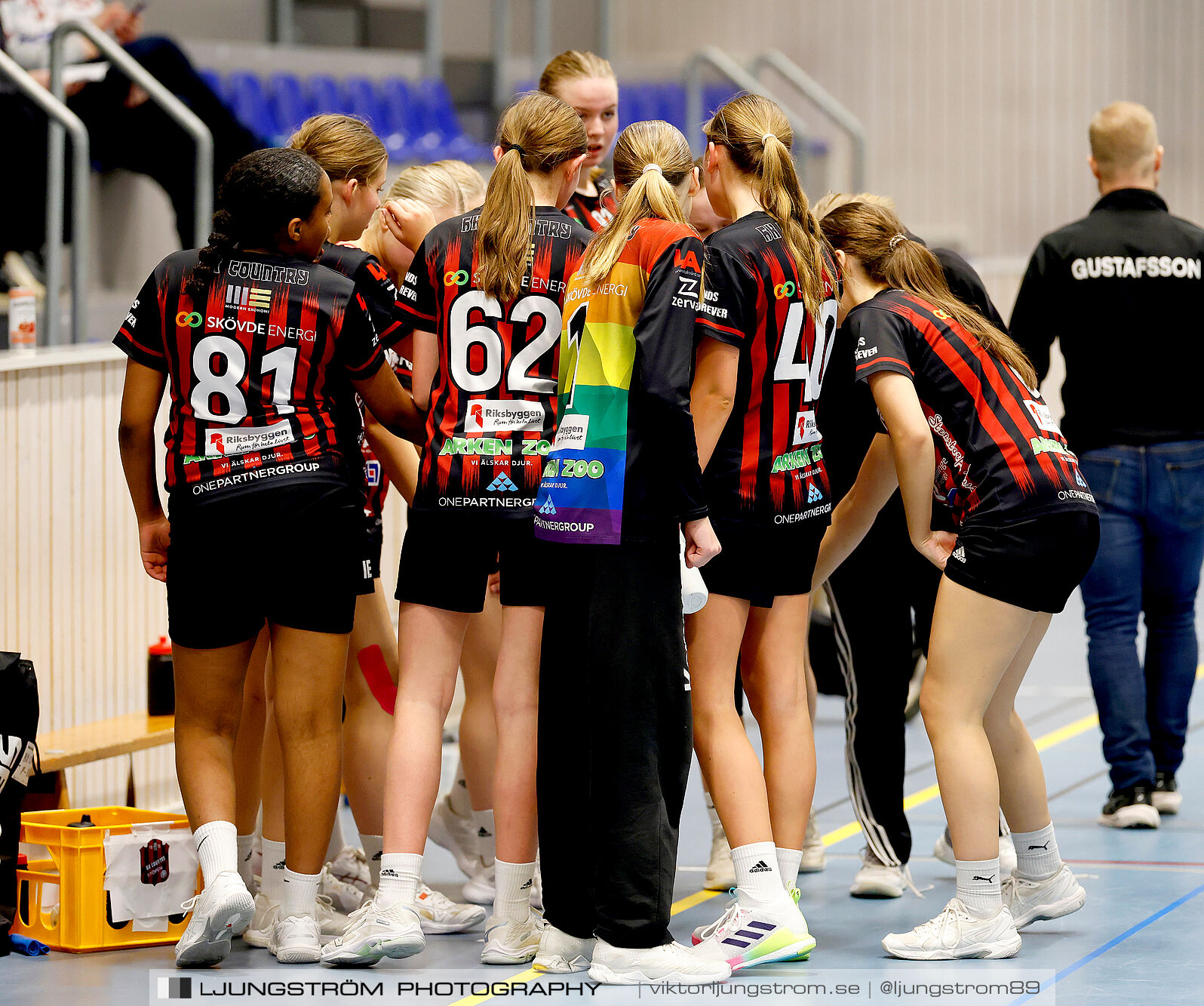 USM F14 Steg 3 HK Country Svart-Eslövs IK 23-19,dam,Kavelbro Arena Skövde,Skövde,Sverige,Ungdoms-SM,Handboll,2025,362439