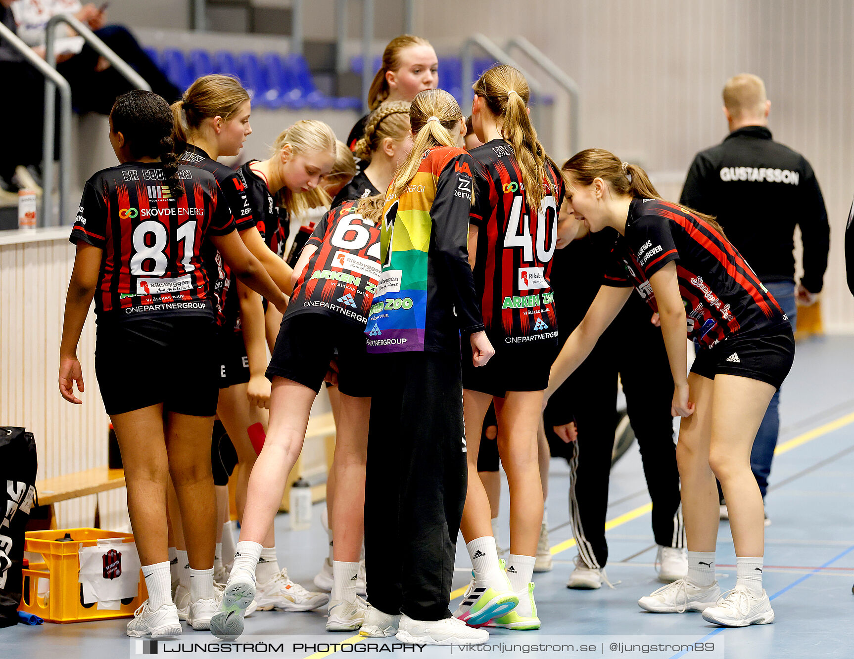 USM F14 Steg 3 HK Country Svart-Eslövs IK 23-19,dam,Kavelbro Arena Skövde,Skövde,Sverige,Ungdoms-SM,Handboll,2025,362440