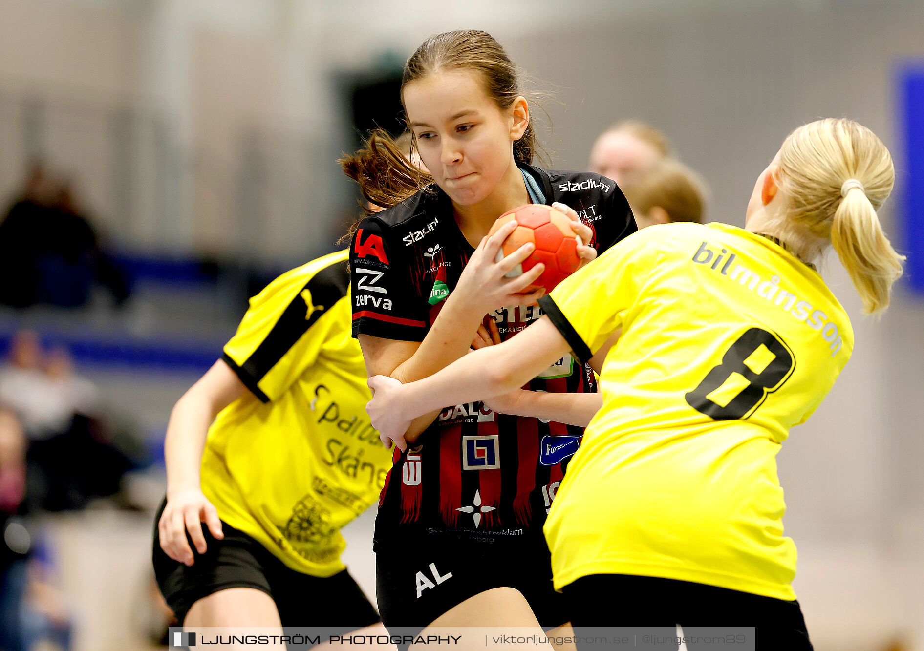 USM F14 Steg 3 HK Country Svart-Eslövs IK 23-19,dam,Kavelbro Arena Skövde,Skövde,Sverige,Ungdoms-SM,Handboll,2025,362444