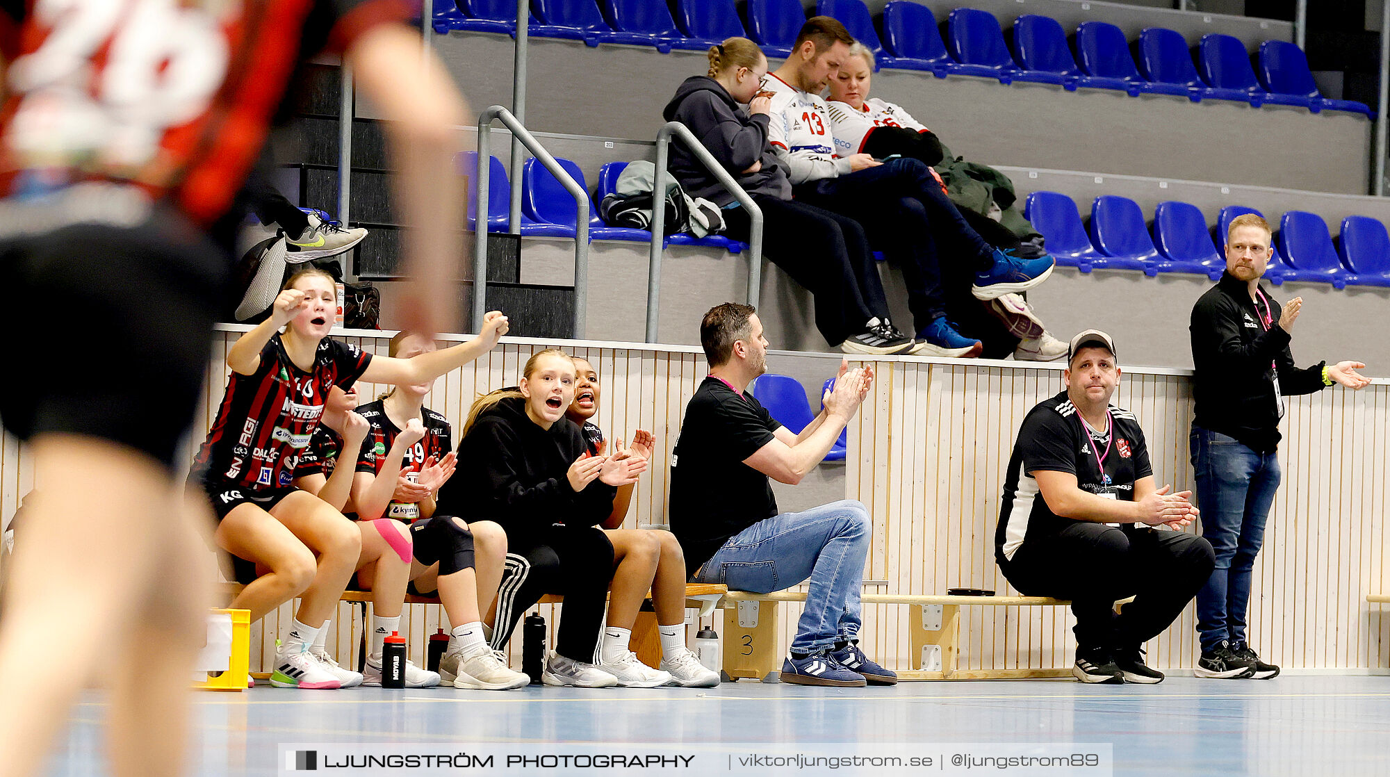 USM F14 Steg 3 HK Country Svart-Eslövs IK 23-19,dam,Kavelbro Arena Skövde,Skövde,Sverige,Ungdoms-SM,Handboll,2025,362451