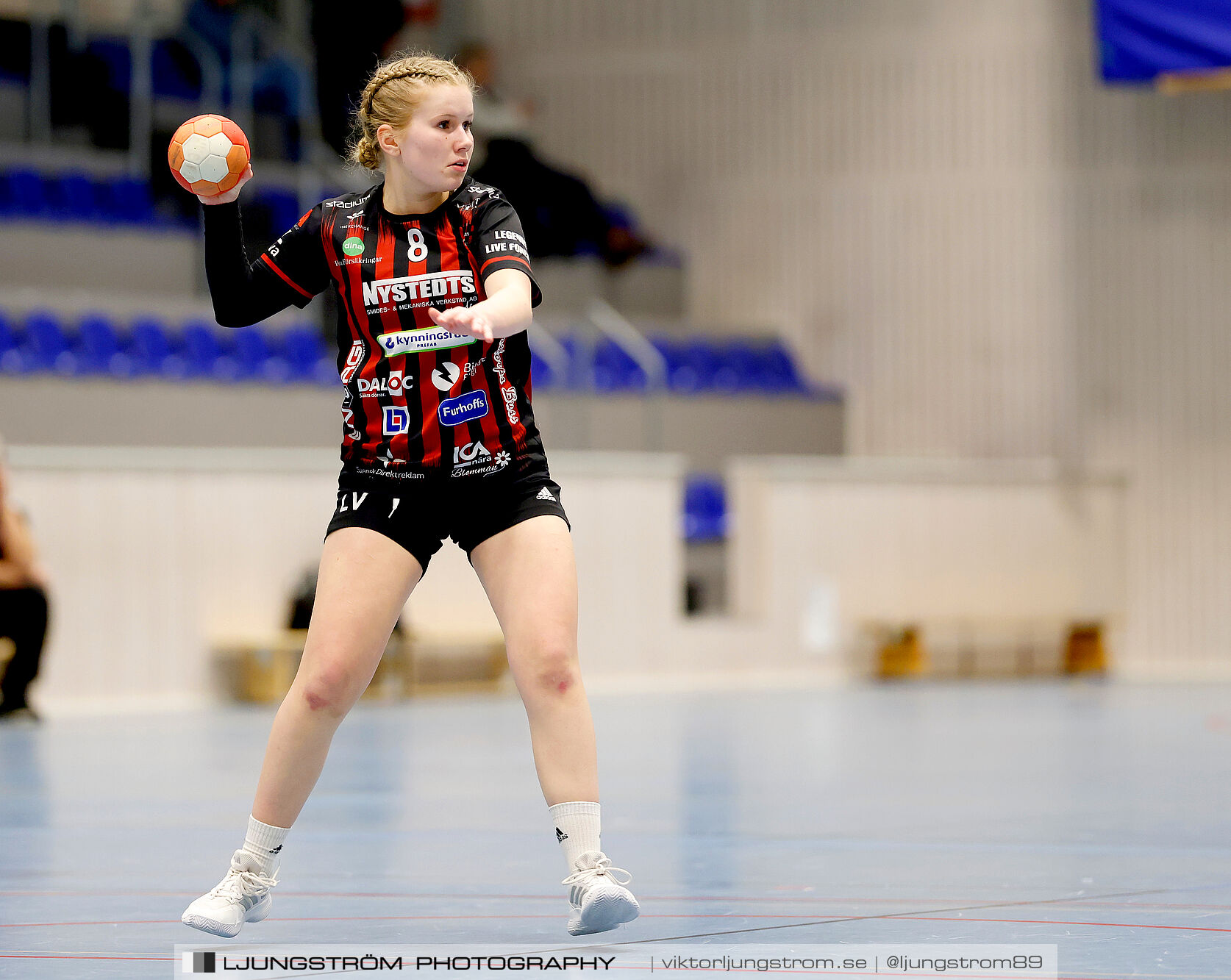 USM F14 Steg 3 HK Country Svart-Eslövs IK 23-19,dam,Kavelbro Arena Skövde,Skövde,Sverige,Ungdoms-SM,Handboll,2025,362460