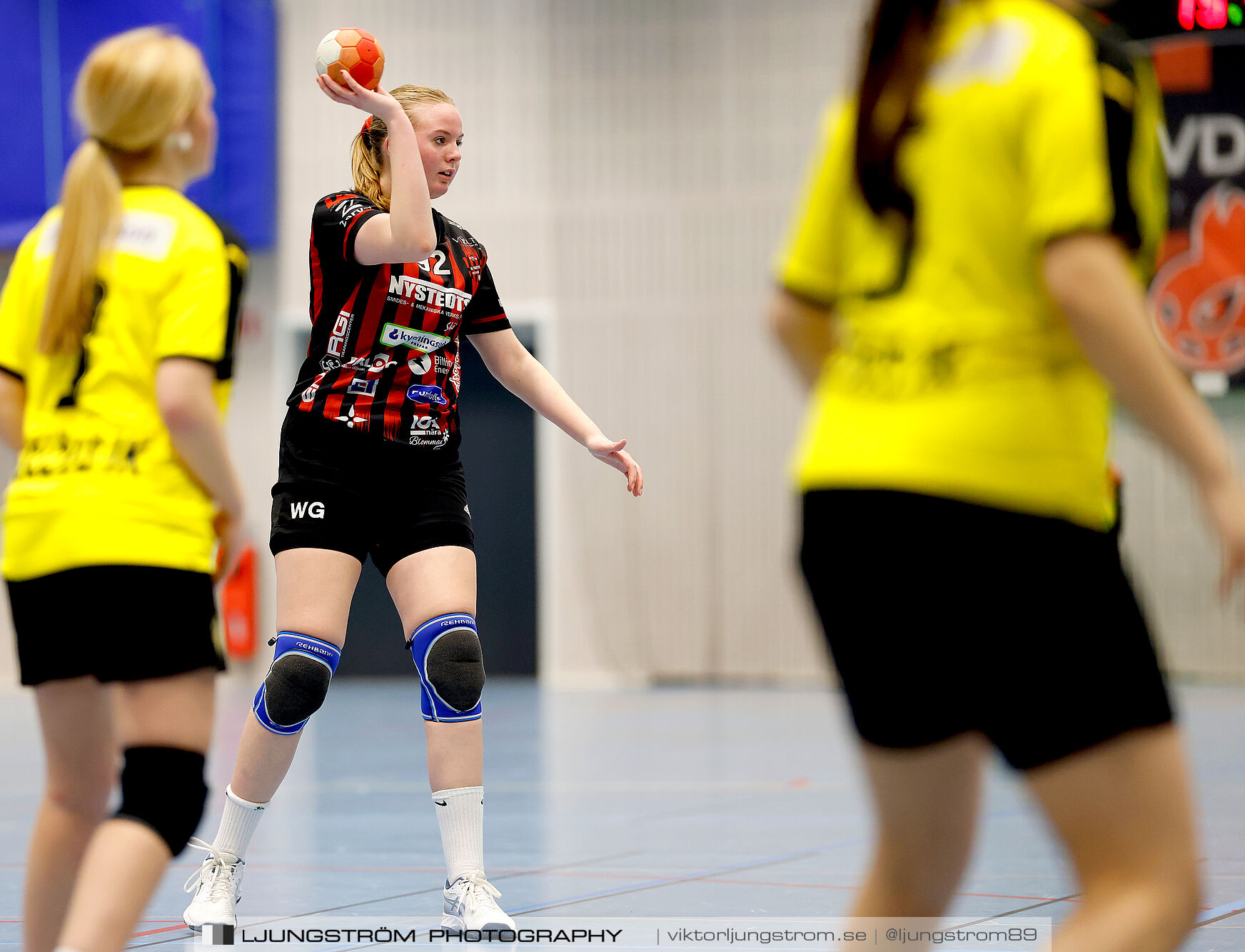 USM F14 Steg 3 HK Country Svart-Eslövs IK 23-19,dam,Kavelbro Arena Skövde,Skövde,Sverige,Ungdoms-SM,Handboll,2025,362466
