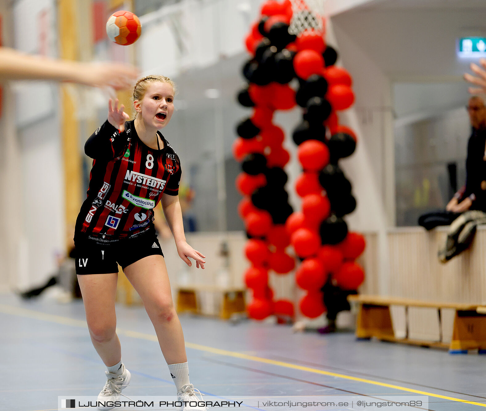 USM F14 Steg 3 HK Country Svart-Eslövs IK 23-19,dam,Kavelbro Arena Skövde,Skövde,Sverige,Ungdoms-SM,Handboll,2025,362468