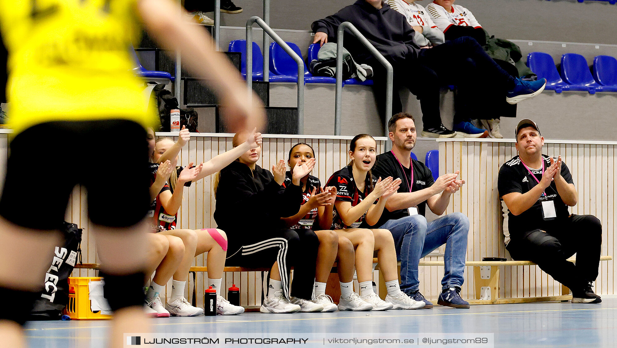 USM F14 Steg 3 HK Country Svart-Eslövs IK 23-19,dam,Kavelbro Arena Skövde,Skövde,Sverige,Ungdoms-SM,Handboll,2025,362471