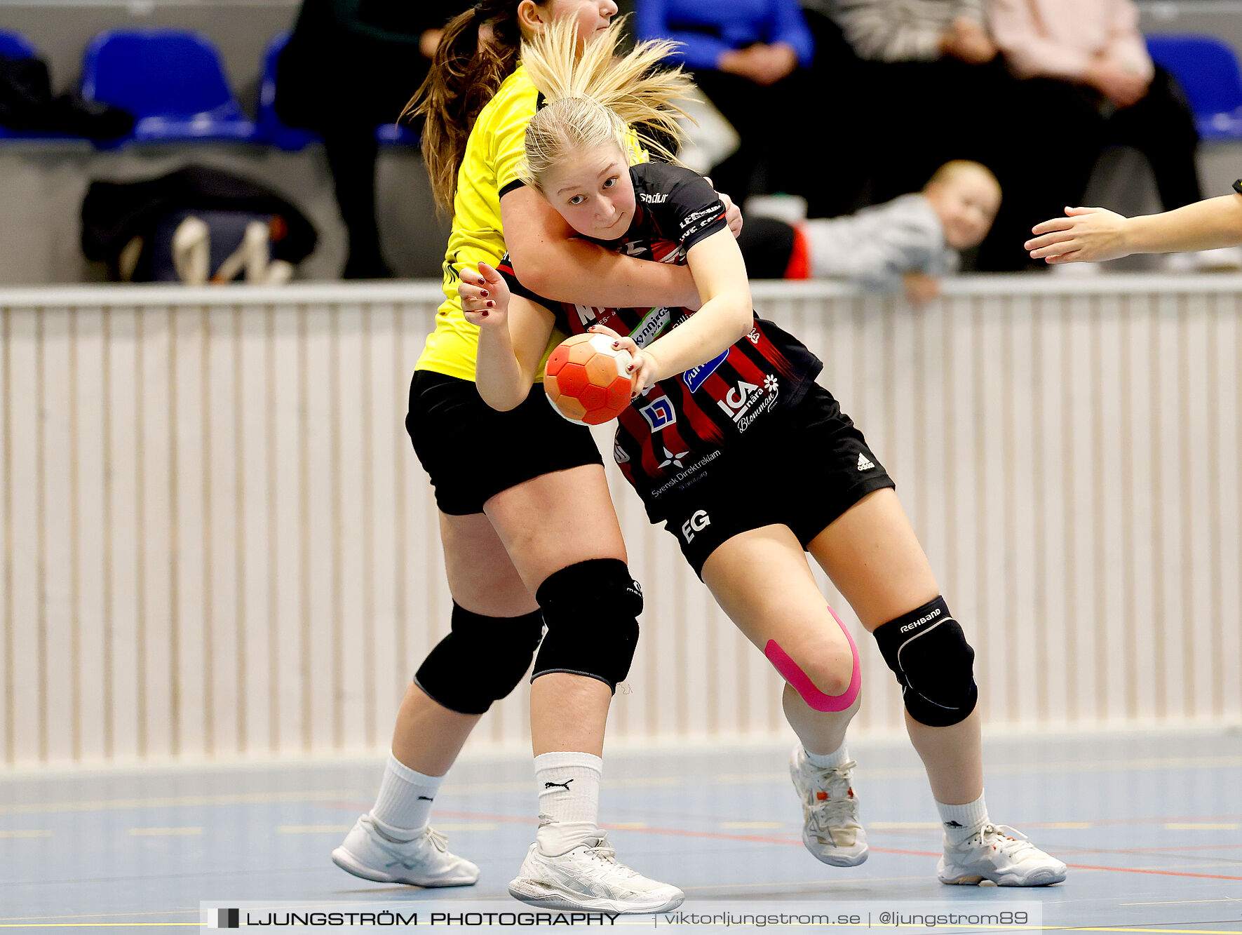 USM F14 Steg 3 HK Country Svart-Eslövs IK 23-19,dam,Kavelbro Arena Skövde,Skövde,Sverige,Ungdoms-SM,Handboll,2025,362474