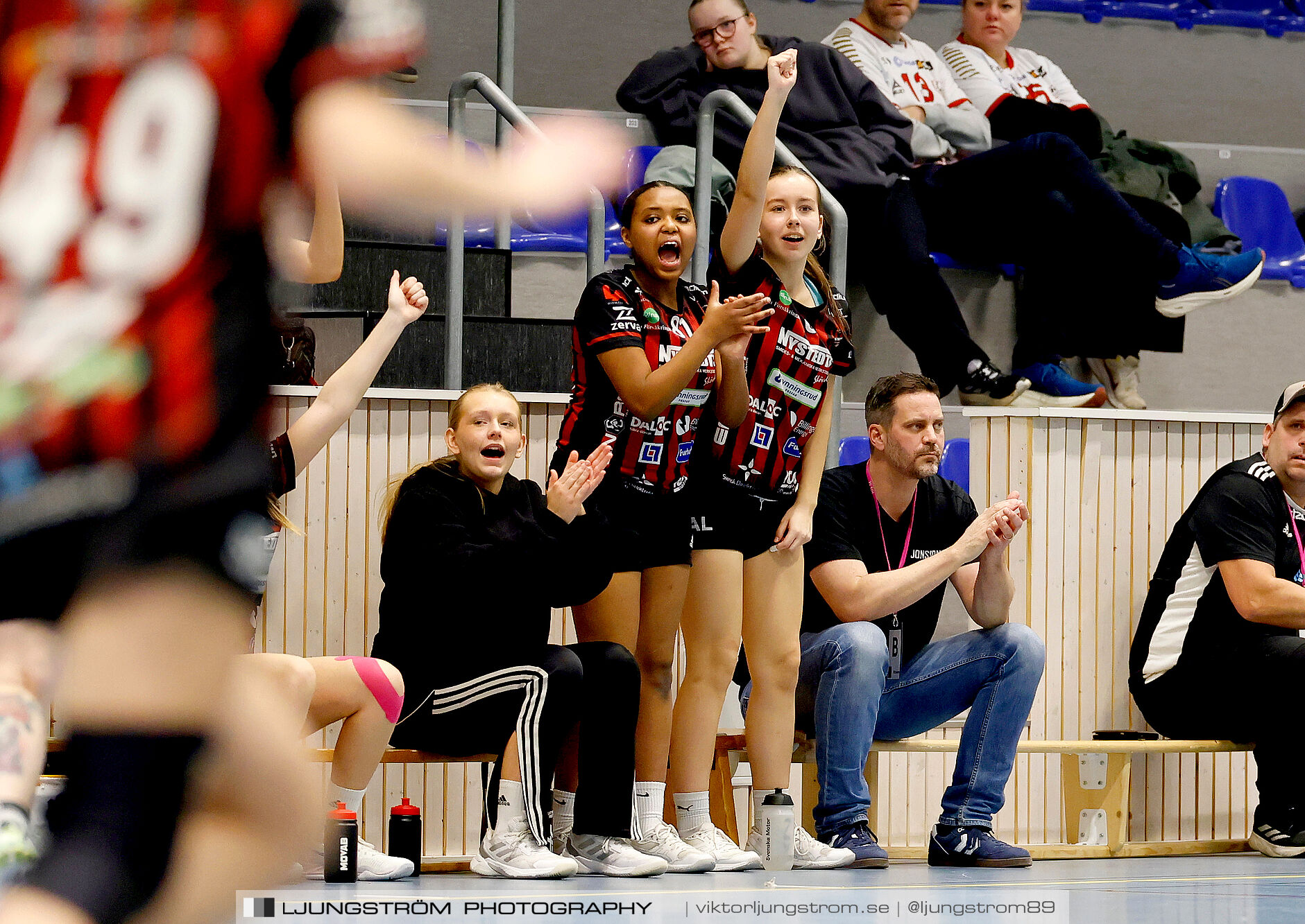 USM F14 Steg 3 HK Country Svart-Eslövs IK 23-19,dam,Kavelbro Arena Skövde,Skövde,Sverige,Ungdoms-SM,Handboll,2025,362479