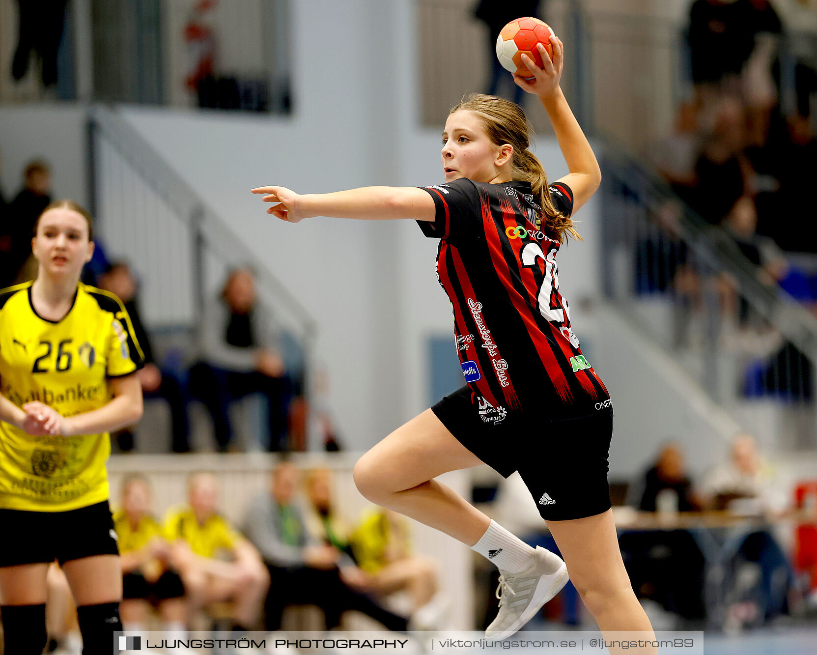 USM F14 Steg 3 HK Country Svart-Eslövs IK 23-19,dam,Kavelbro Arena Skövde,Skövde,Sverige,Ungdoms-SM,Handboll,2025,362481
