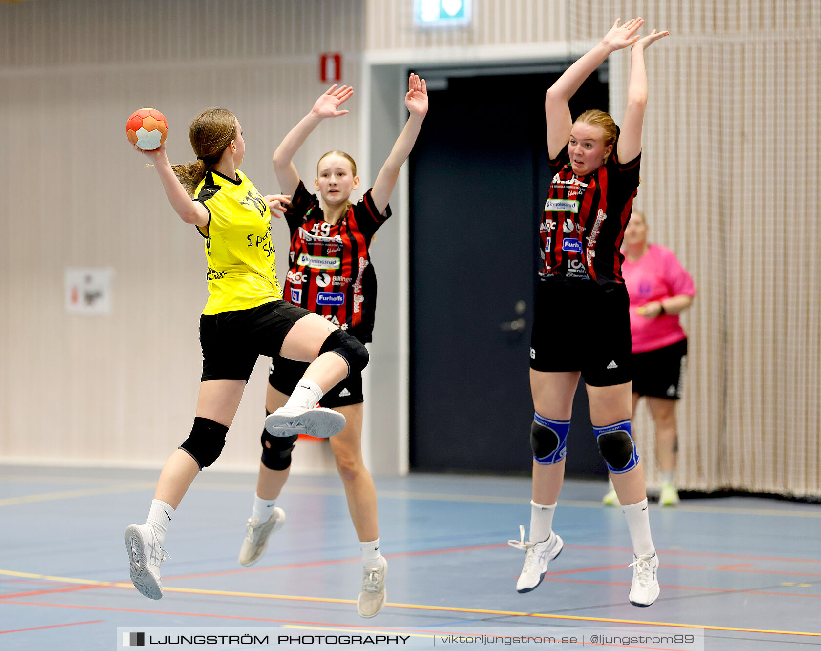 USM F14 Steg 3 HK Country Svart-Eslövs IK 23-19,dam,Kavelbro Arena Skövde,Skövde,Sverige,Ungdoms-SM,Handboll,2025,362486