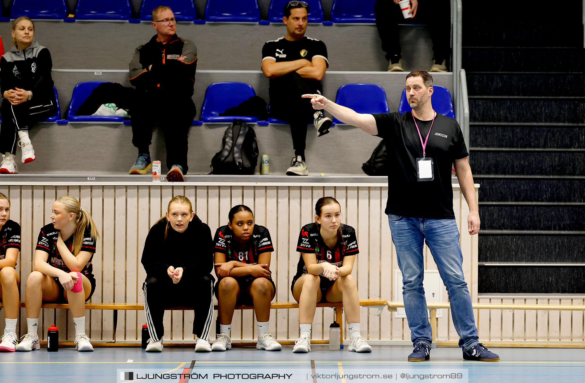 USM F14 Steg 3 HK Country Svart-Eslövs IK 23-19,dam,Kavelbro Arena Skövde,Skövde,Sverige,Ungdoms-SM,Handboll,2025,362489