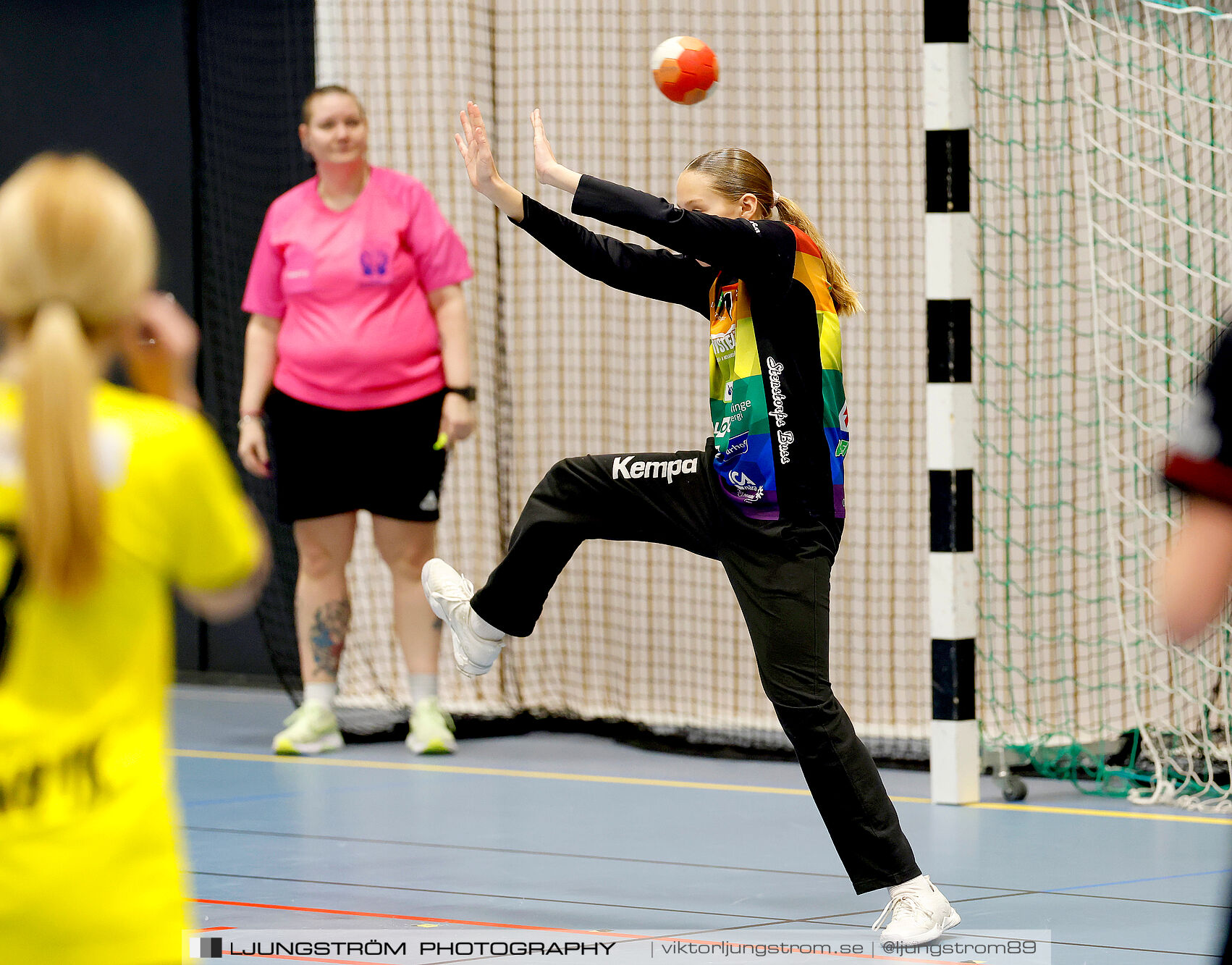 USM F14 Steg 3 HK Country Svart-Eslövs IK 23-19,dam,Kavelbro Arena Skövde,Skövde,Sverige,Ungdoms-SM,Handboll,2025,362490