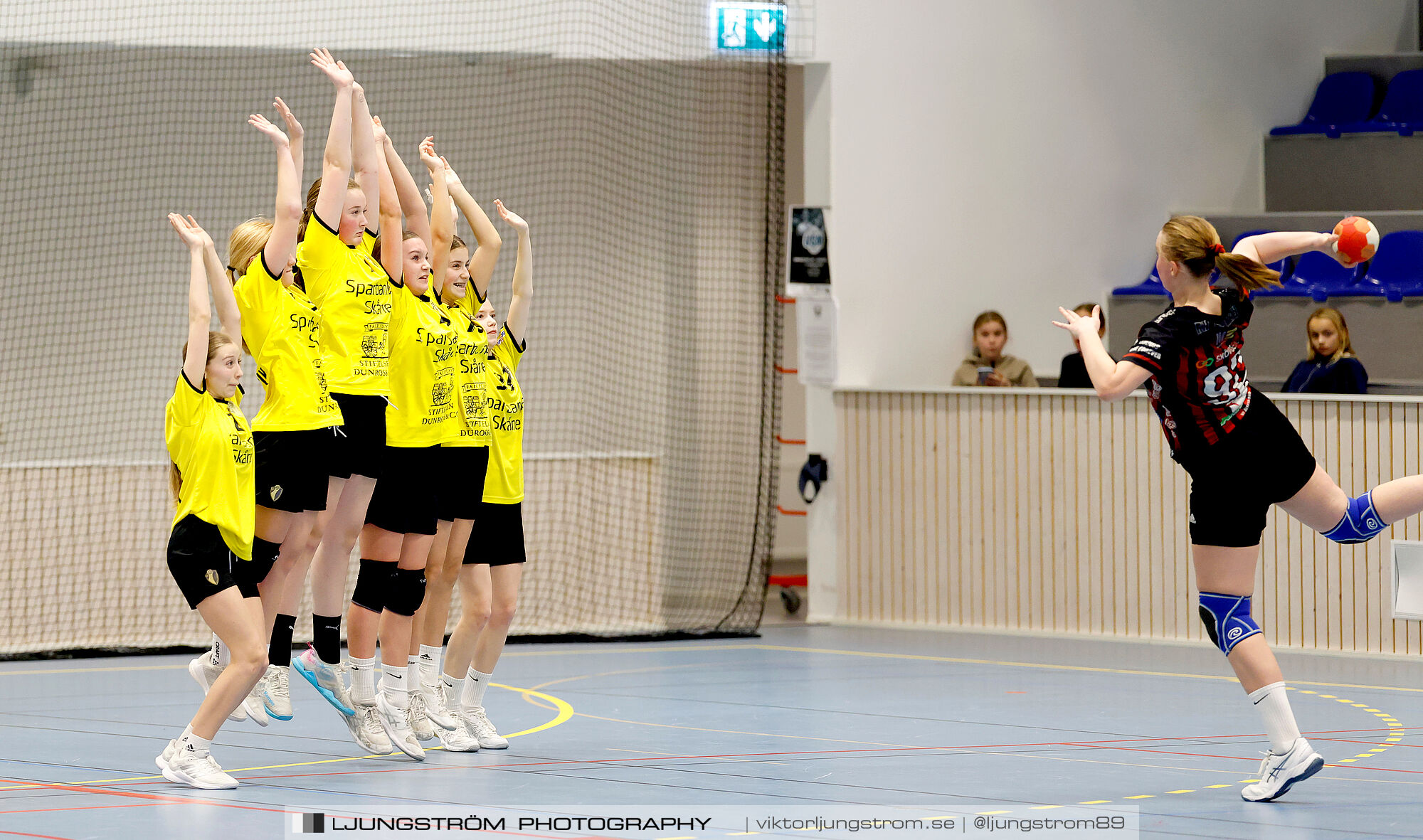 USM F14 Steg 3 HK Country Svart-Eslövs IK 23-19,dam,Kavelbro Arena Skövde,Skövde,Sverige,Ungdoms-SM,Handboll,2025,362492