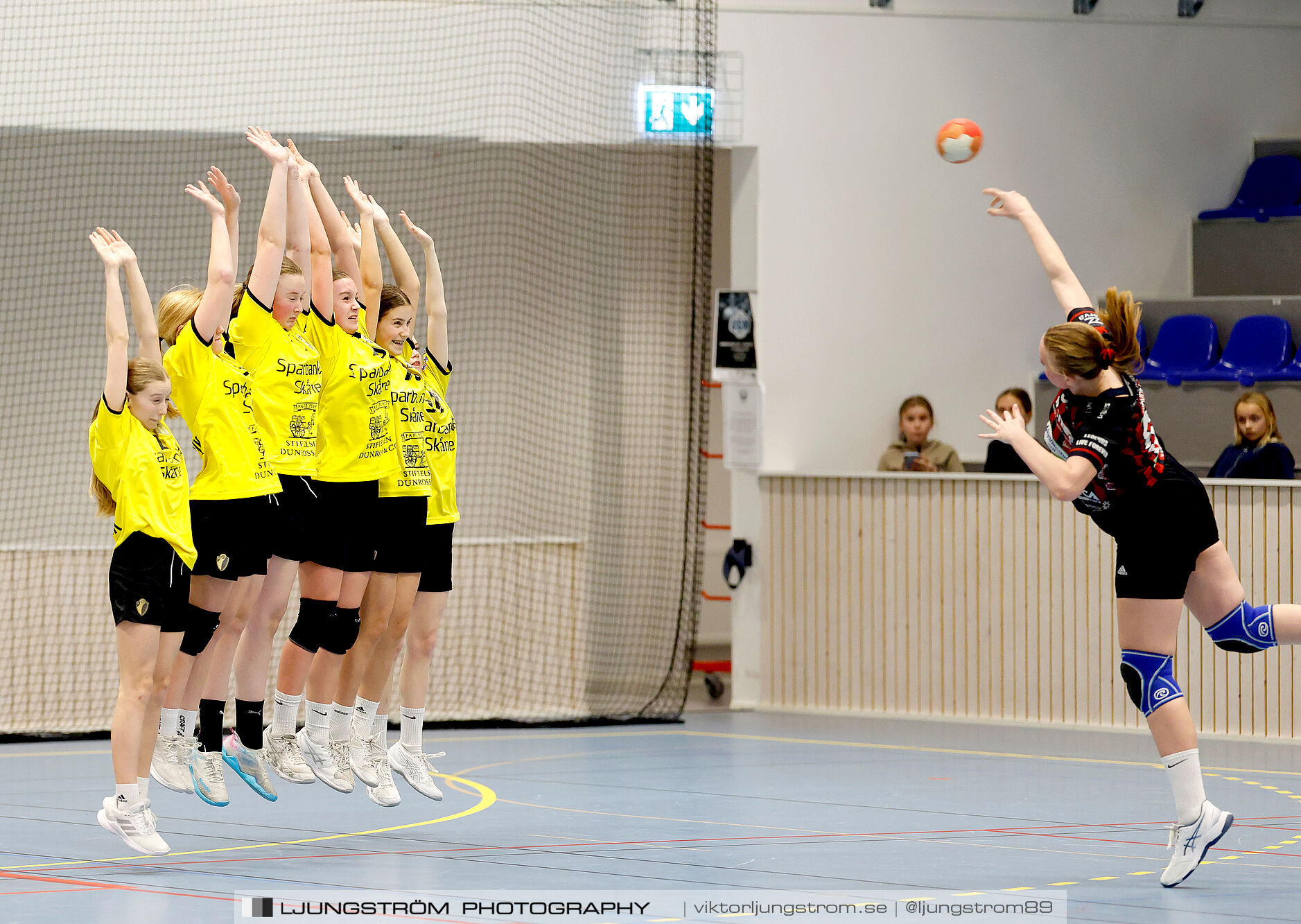 USM F14 Steg 3 HK Country Svart-Eslövs IK 23-19,dam,Kavelbro Arena Skövde,Skövde,Sverige,Ungdoms-SM,Handboll,2025,362493