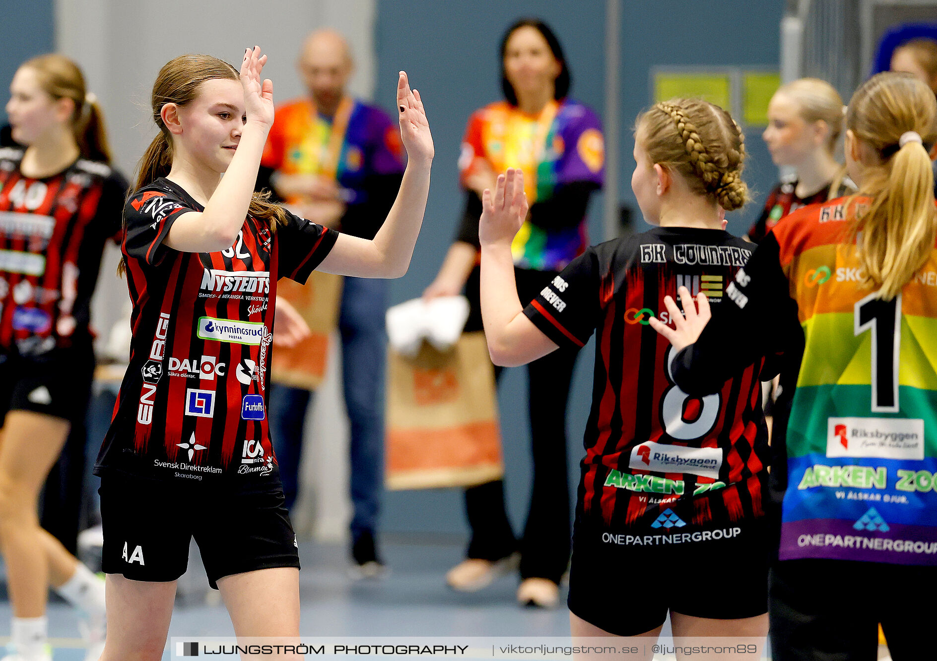 USM F14 Steg 3 HK Country Svart-Eslövs IK 23-19,dam,Kavelbro Arena Skövde,Skövde,Sverige,Ungdoms-SM,Handboll,2025,362494