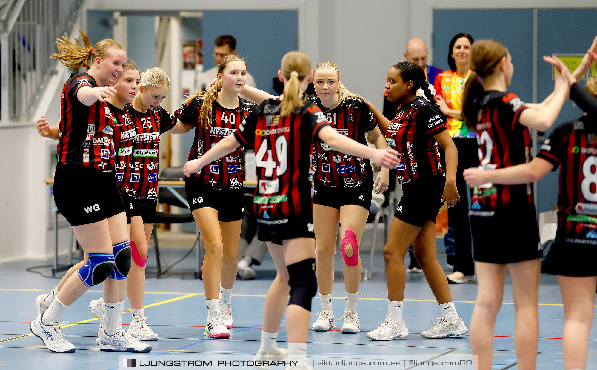 USM F14 Steg 3 HK Country Svart-Eslövs IK 23-19,dam,Kavelbro Arena Skövde,Skövde,Sverige,Ungdoms-SM,Handboll,2025,362498