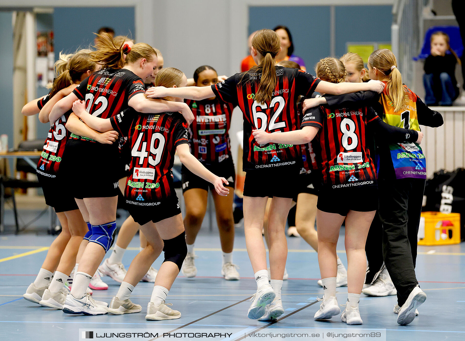 USM F14 Steg 3 HK Country Svart-Eslövs IK 23-19,dam,Kavelbro Arena Skövde,Skövde,Sverige,Ungdoms-SM,Handboll,2025,362500