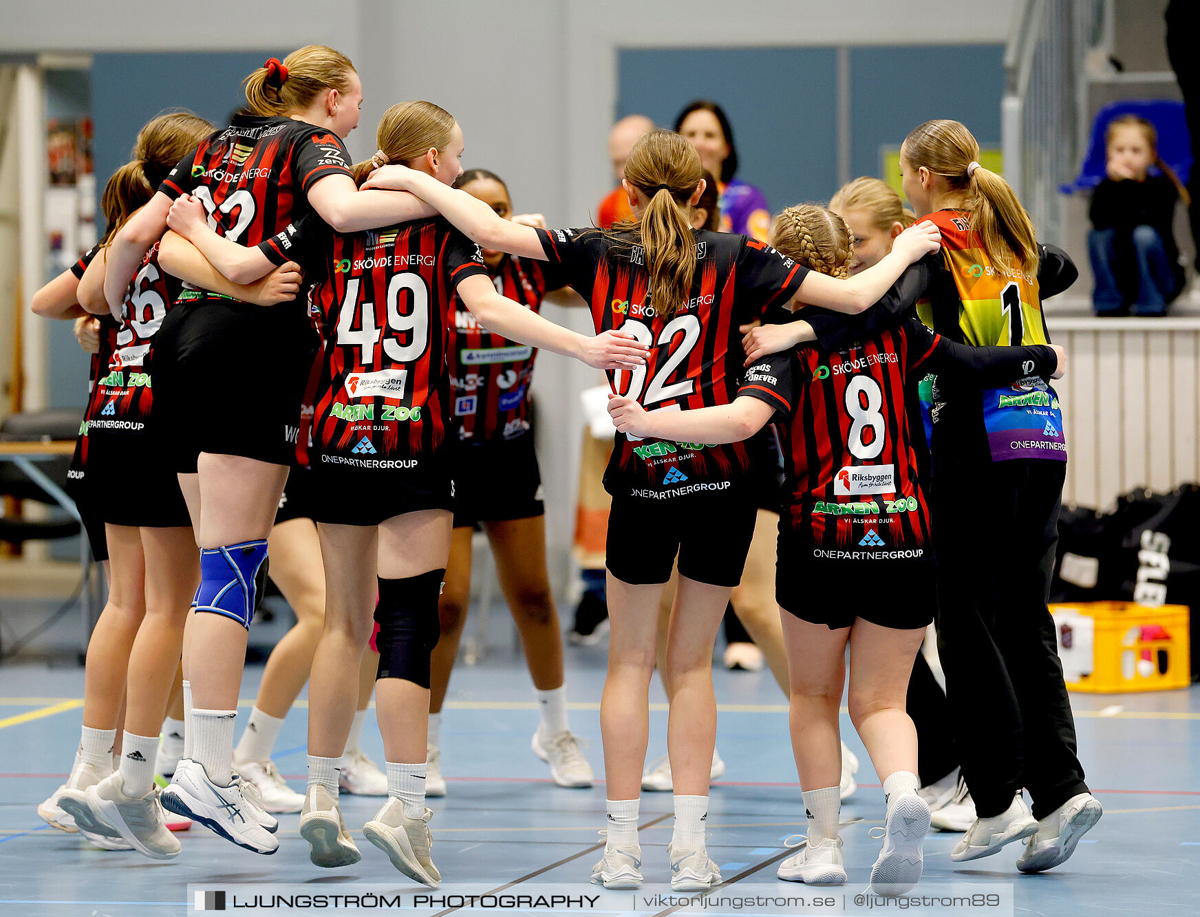 USM F14 Steg 3 HK Country Svart-Eslövs IK 23-19,dam,Kavelbro Arena Skövde,Skövde,Sverige,Ungdoms-SM,Handboll,2025,362501
