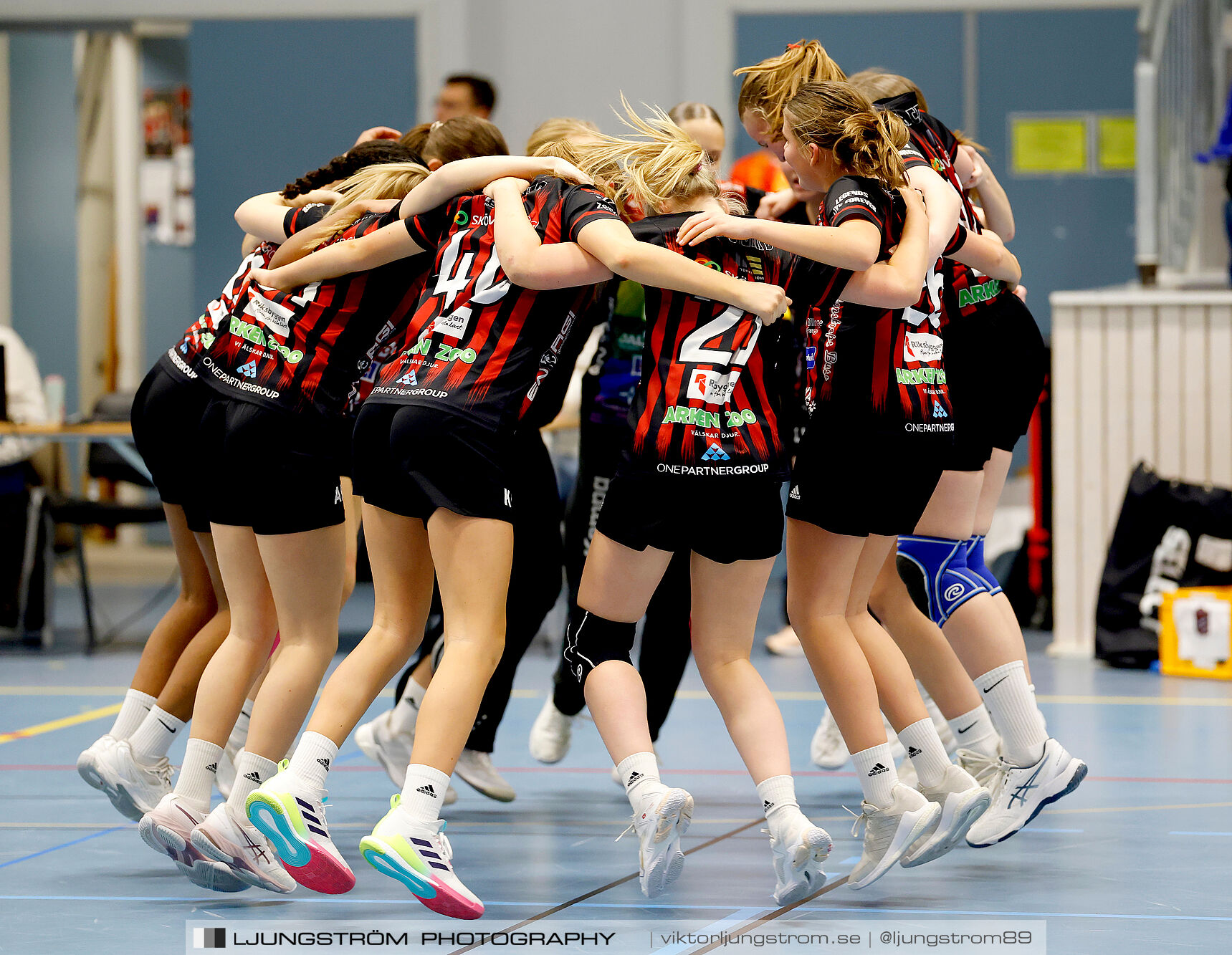 USM F14 Steg 3 HK Country Svart-Eslövs IK 23-19,dam,Kavelbro Arena Skövde,Skövde,Sverige,Ungdoms-SM,Handboll,2025,362502