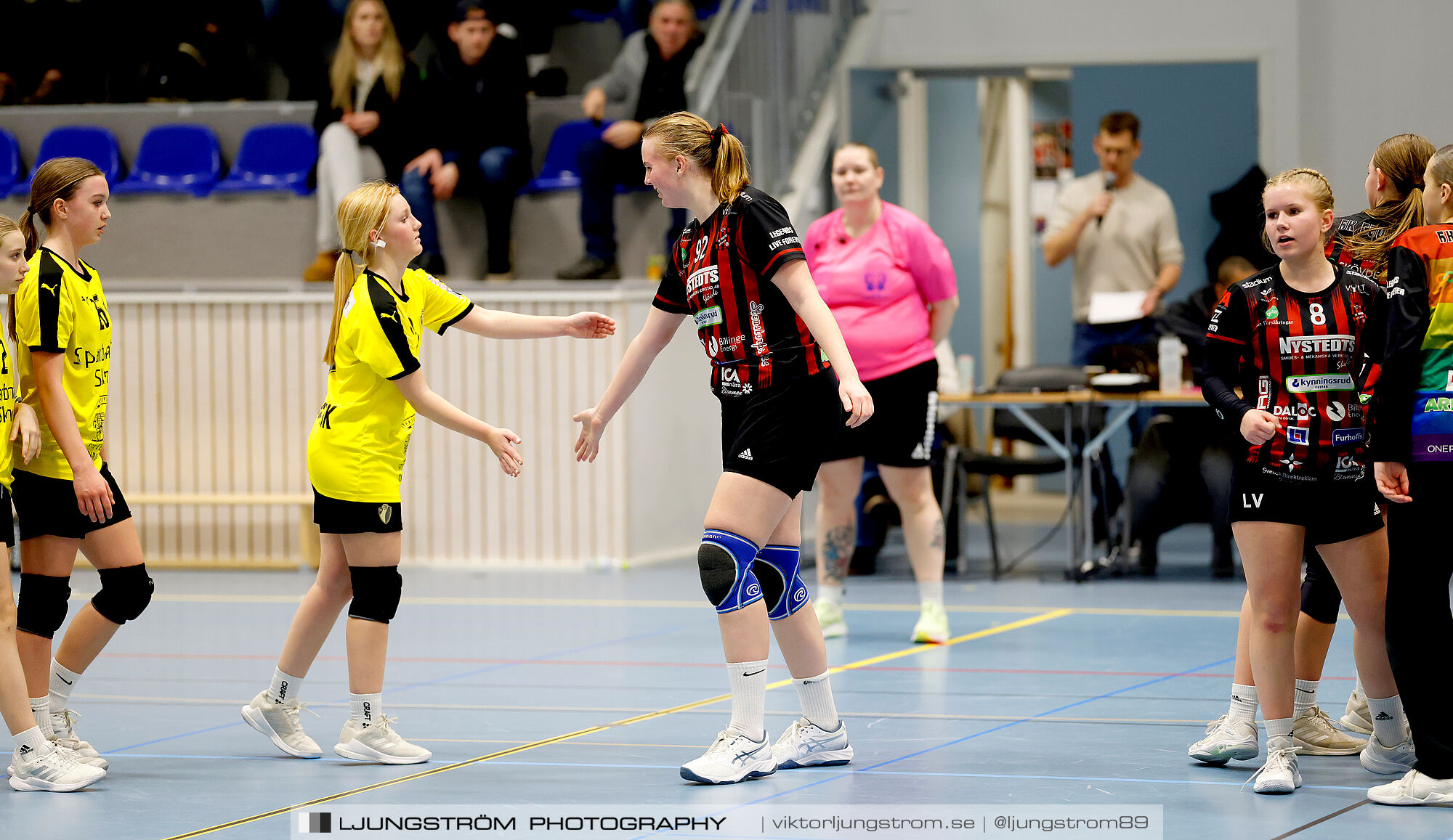 USM F14 Steg 3 HK Country Svart-Eslövs IK 23-19,dam,Kavelbro Arena Skövde,Skövde,Sverige,Ungdoms-SM,Handboll,2025,362508