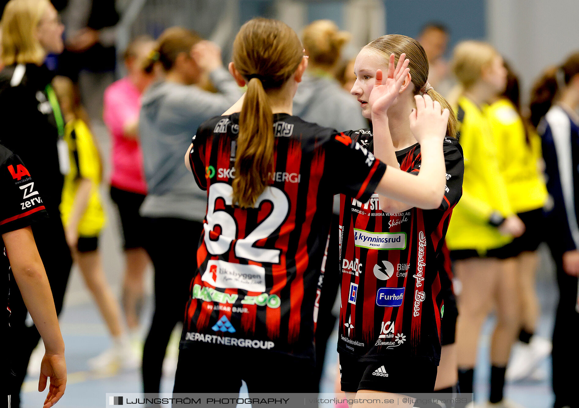 USM F14 Steg 3 HK Country Svart-Eslövs IK 23-19,dam,Kavelbro Arena Skövde,Skövde,Sverige,Ungdoms-SM,Handboll,2025,362515