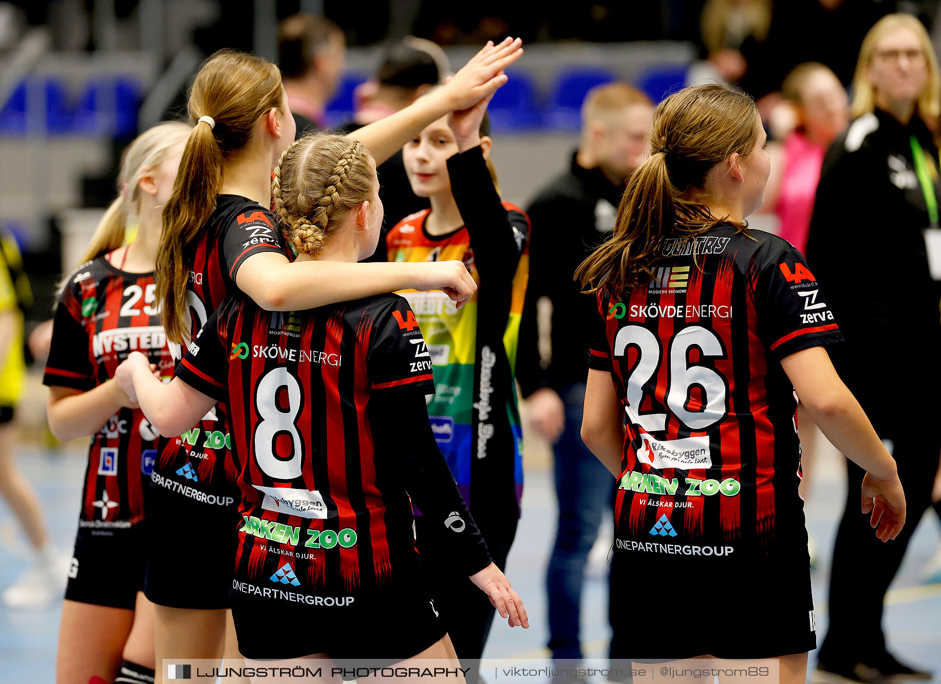 USM F14 Steg 3 HK Country Svart-Eslövs IK 23-19,dam,Kavelbro Arena Skövde,Skövde,Sverige,Ungdoms-SM,Handboll,2025,362516