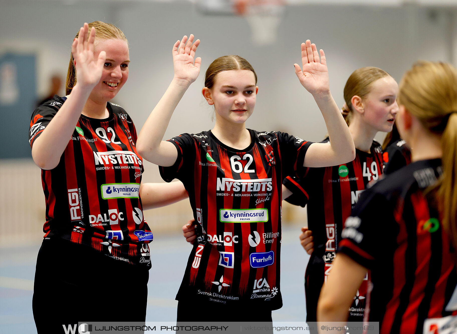 USM F14 Steg 3 HK Country Svart-Eslövs IK 23-19,dam,Kavelbro Arena Skövde,Skövde,Sverige,Ungdoms-SM,Handboll,2025,362518