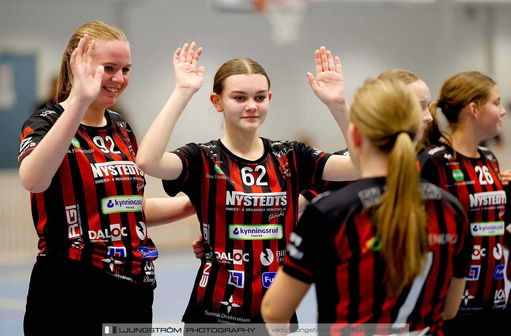 USM F14 Steg 3 HK Country Svart-Eslövs IK 23-19,dam,Kavelbro Arena Skövde,Skövde,Sverige,Ungdoms-SM,Handboll,2025,362519