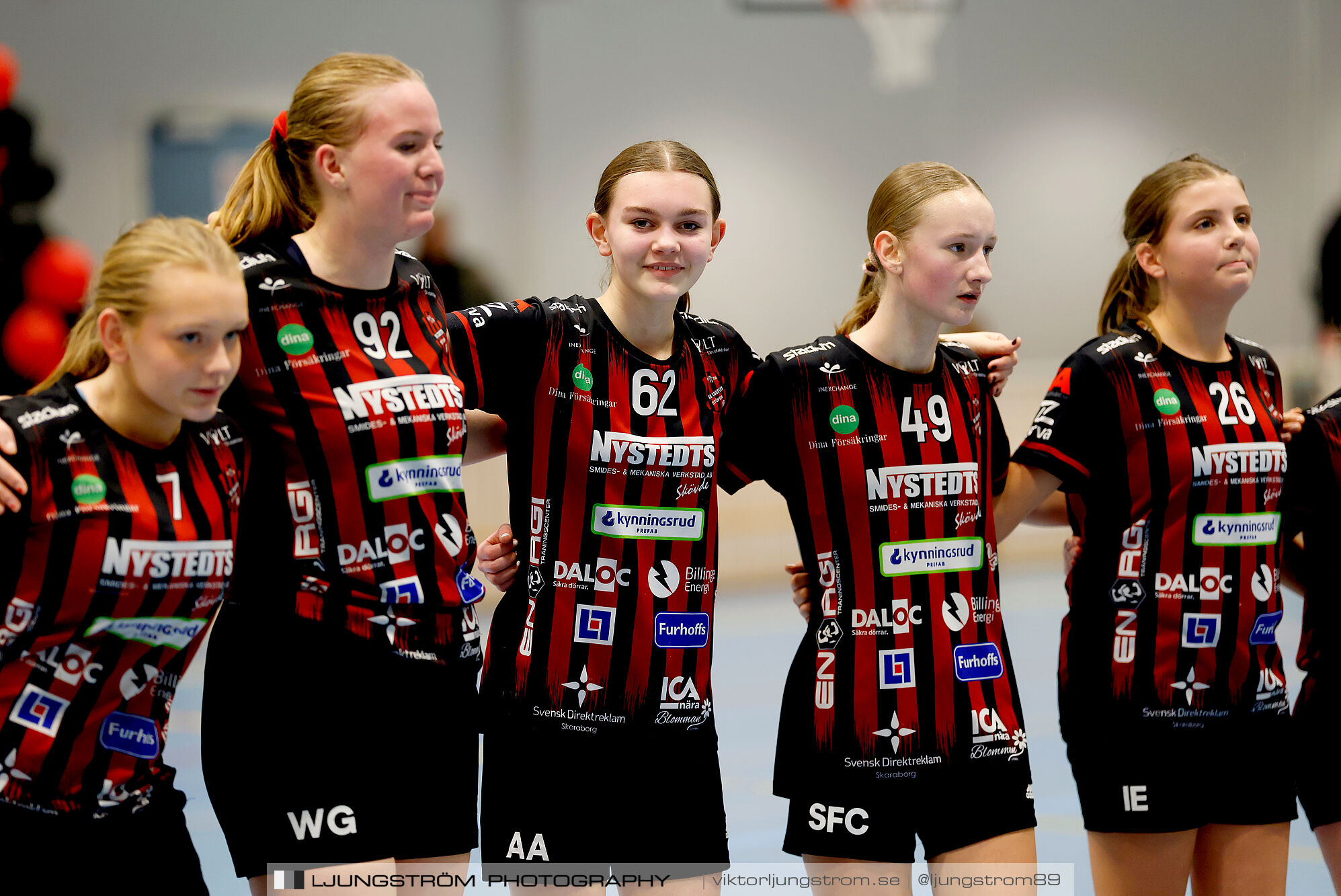 USM F14 Steg 3 HK Country Svart-Eslövs IK 23-19,dam,Kavelbro Arena Skövde,Skövde,Sverige,Ungdoms-SM,Handboll,2025,362520