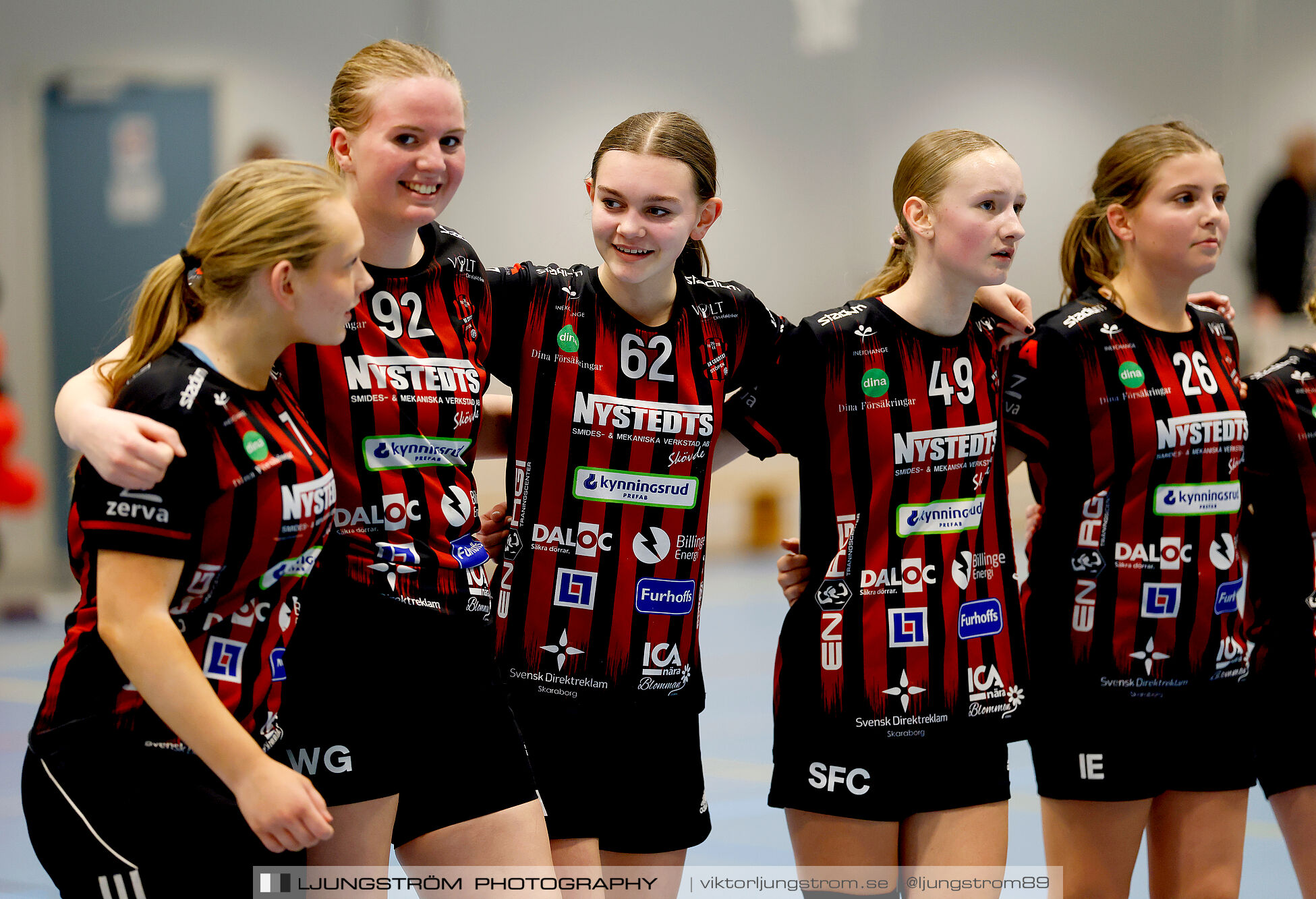 USM F14 Steg 3 HK Country Svart-Eslövs IK 23-19,dam,Kavelbro Arena Skövde,Skövde,Sverige,Ungdoms-SM,Handboll,2025,362521