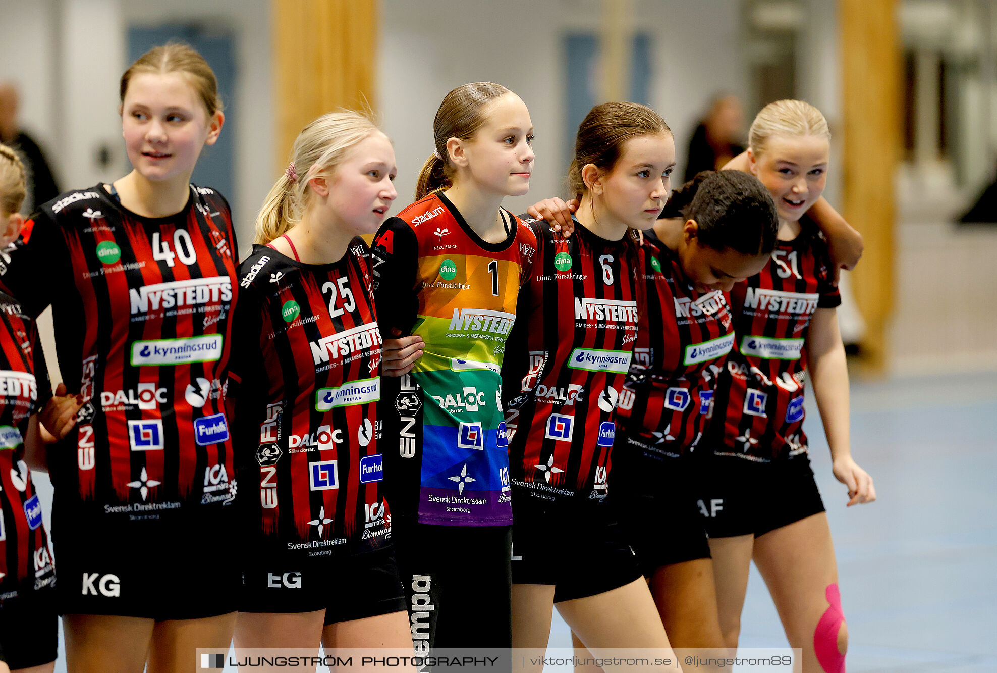 USM F14 Steg 3 HK Country Svart-Eslövs IK 23-19,dam,Kavelbro Arena Skövde,Skövde,Sverige,Ungdoms-SM,Handboll,2025,362522