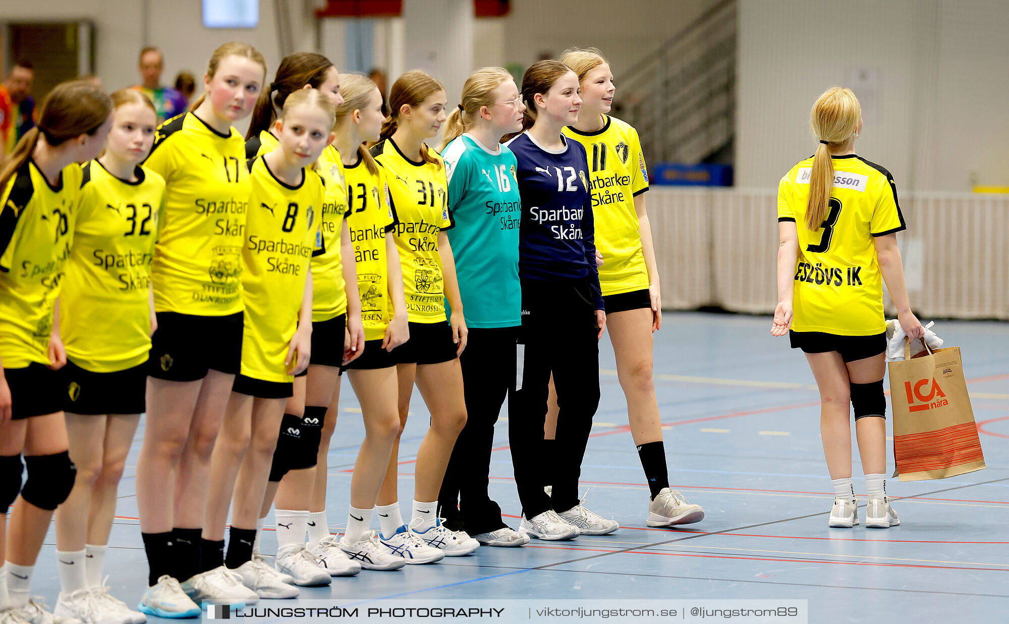 USM F14 Steg 3 HK Country Svart-Eslövs IK 23-19,dam,Kavelbro Arena Skövde,Skövde,Sverige,Ungdoms-SM,Handboll,2025,362524