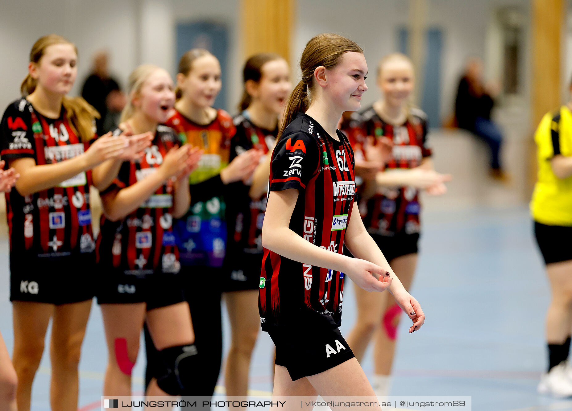 USM F14 Steg 3 HK Country Svart-Eslövs IK 23-19,dam,Kavelbro Arena Skövde,Skövde,Sverige,Ungdoms-SM,Handboll,2025,362525