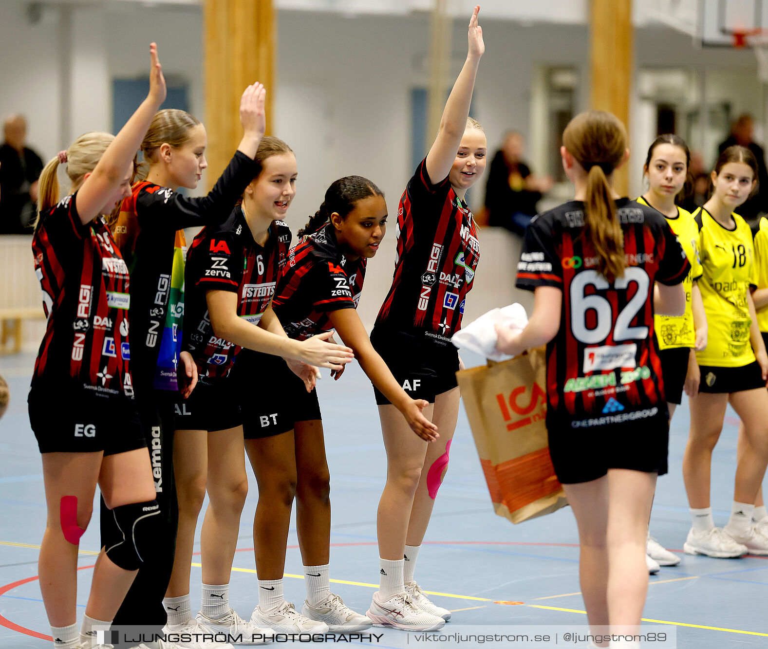 USM F14 Steg 3 HK Country Svart-Eslövs IK 23-19,dam,Kavelbro Arena Skövde,Skövde,Sverige,Ungdoms-SM,Handboll,2025,362527