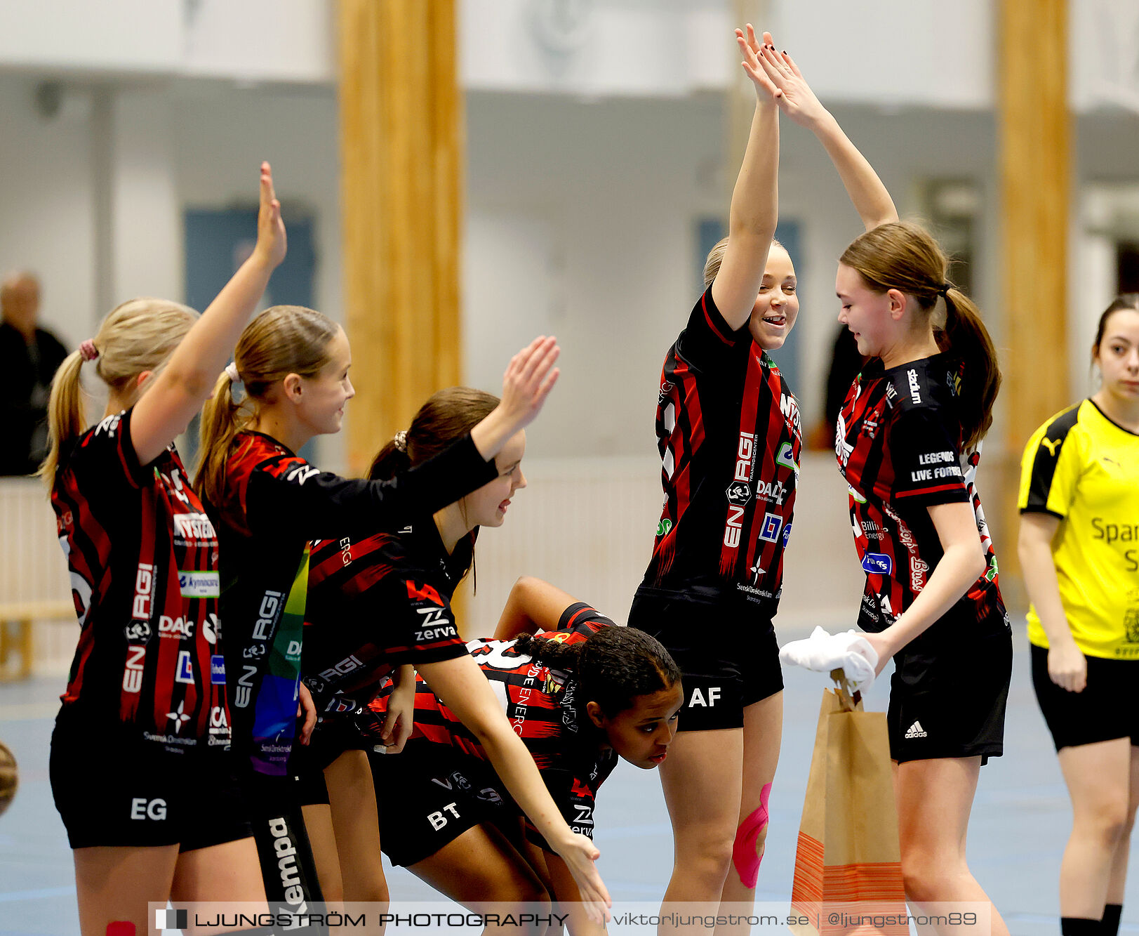 USM F14 Steg 3 HK Country Svart-Eslövs IK 23-19,dam,Kavelbro Arena Skövde,Skövde,Sverige,Ungdoms-SM,Handboll,2025,362528