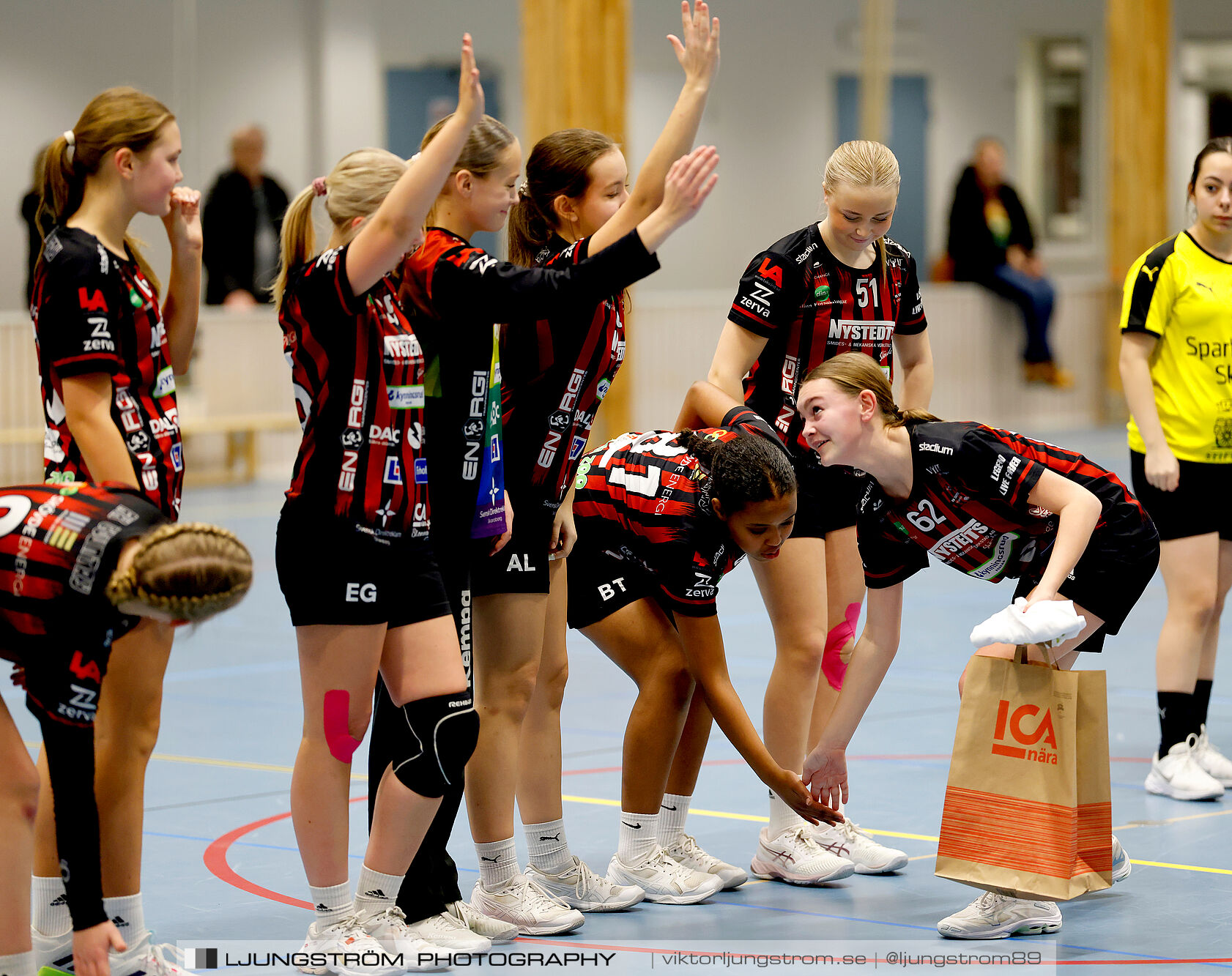 USM F14 Steg 3 HK Country Svart-Eslövs IK 23-19,dam,Kavelbro Arena Skövde,Skövde,Sverige,Ungdoms-SM,Handboll,2025,362529