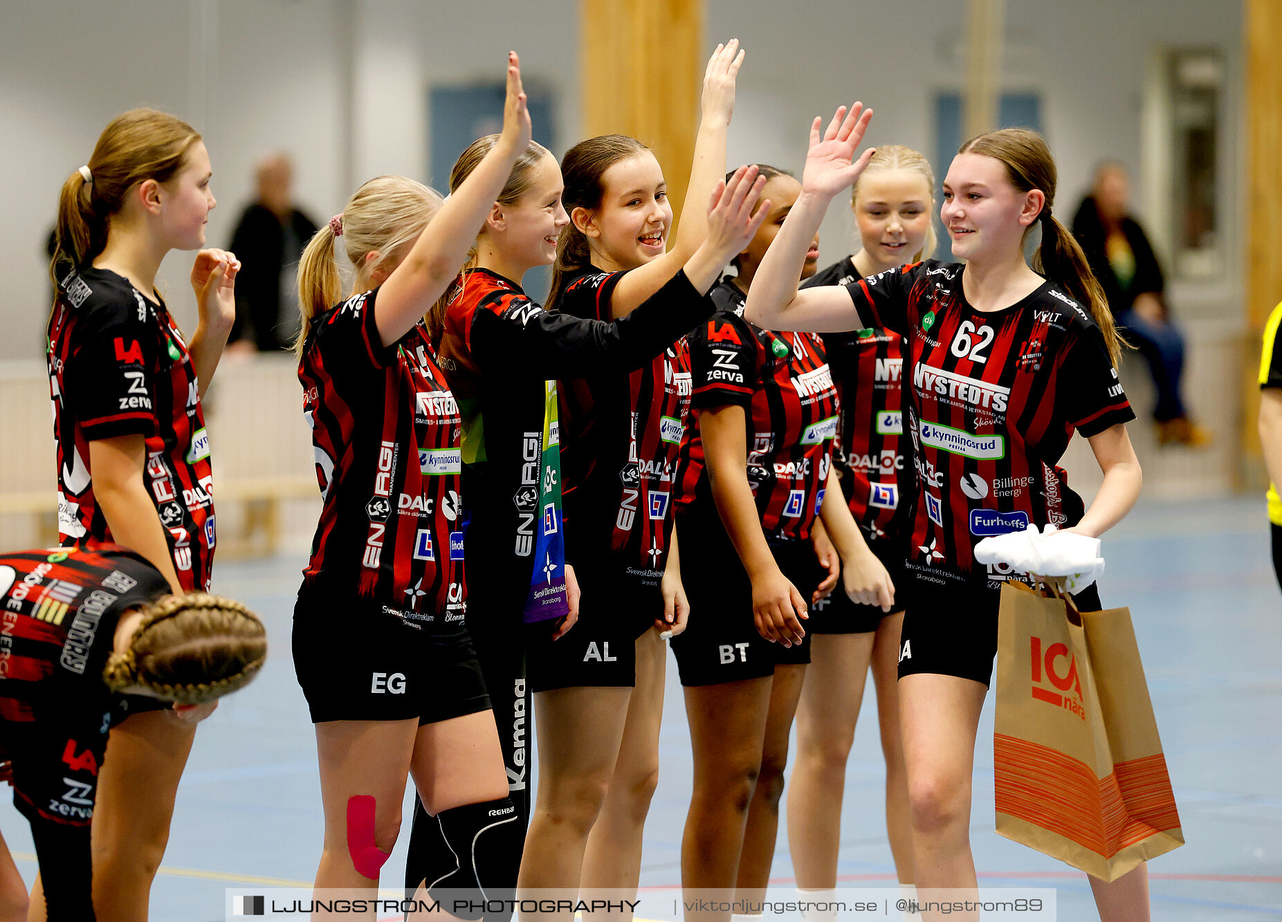 USM F14 Steg 3 HK Country Svart-Eslövs IK 23-19,dam,Kavelbro Arena Skövde,Skövde,Sverige,Ungdoms-SM,Handboll,2025,362530