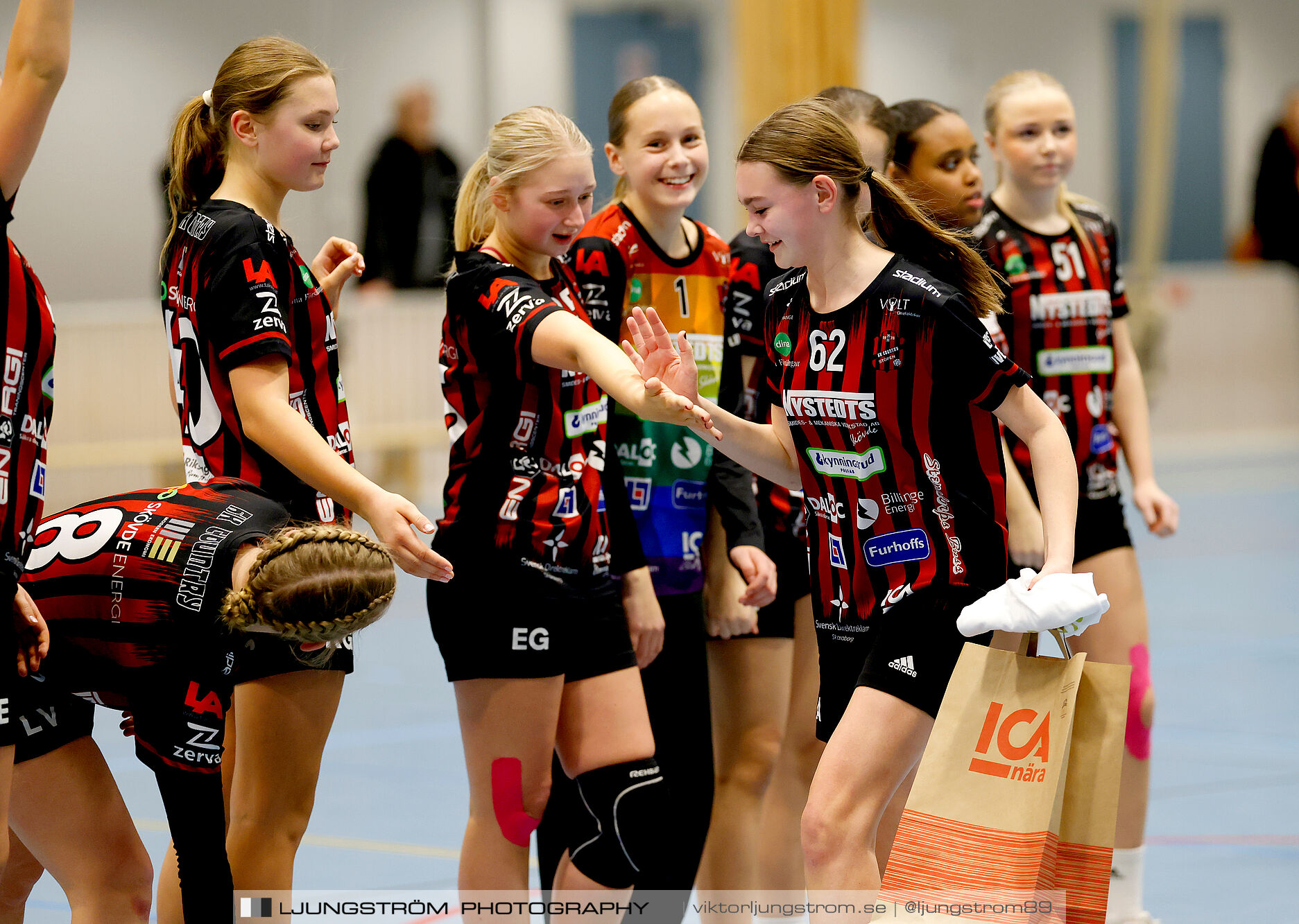 USM F14 Steg 3 HK Country Svart-Eslövs IK 23-19,dam,Kavelbro Arena Skövde,Skövde,Sverige,Ungdoms-SM,Handboll,2025,362531