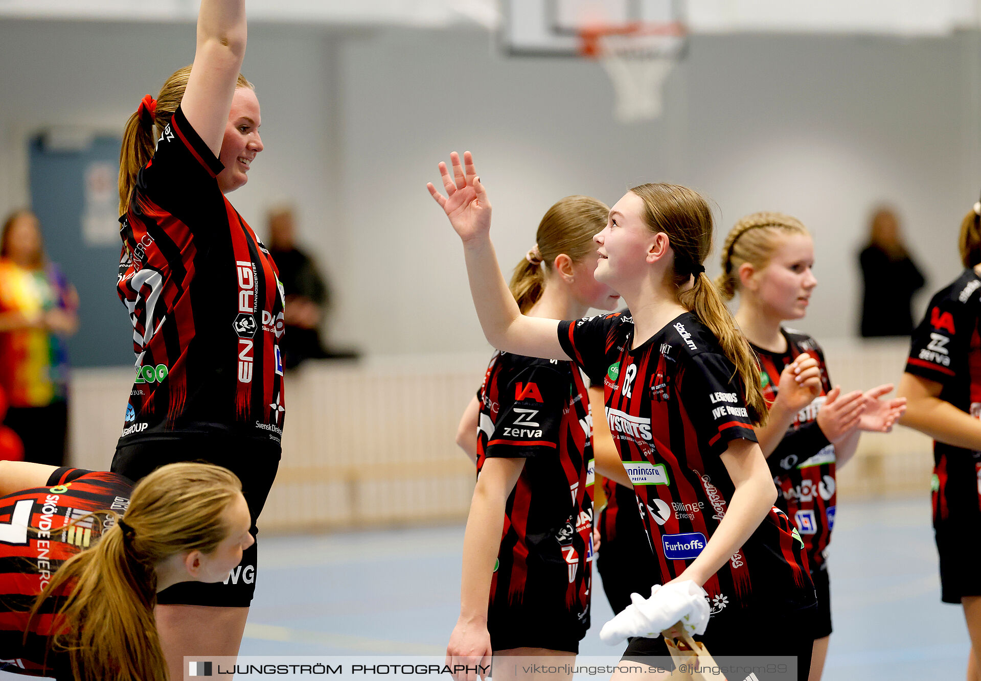 USM F14 Steg 3 HK Country Svart-Eslövs IK 23-19,dam,Kavelbro Arena Skövde,Skövde,Sverige,Ungdoms-SM,Handboll,2025,362533