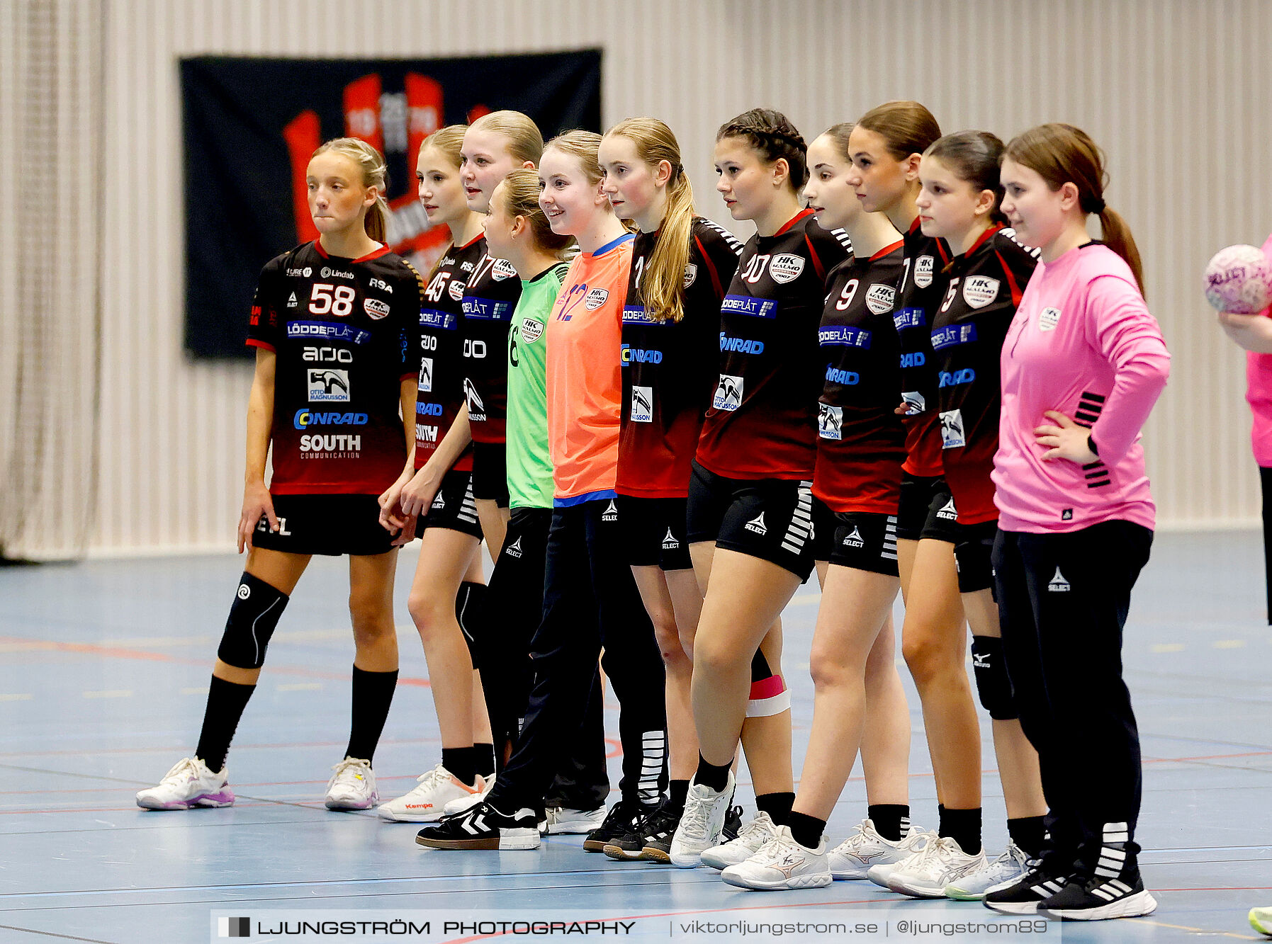 USM F14 Steg 3 HK Malmö-Vintrosa IS 25-22,dam,Kavelbro Arena Skövde,Skövde,Sverige,Ungdoms-SM,Handboll,2025,362536
