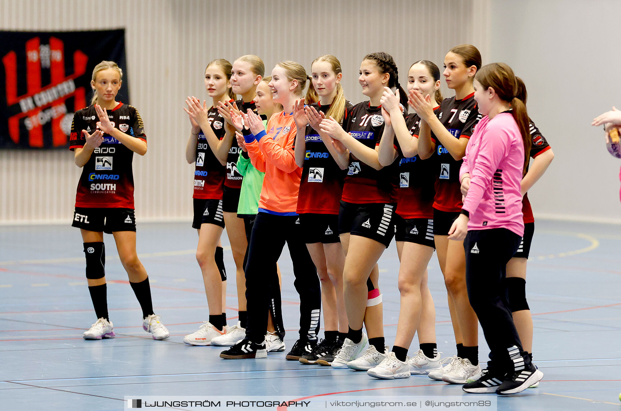USM F14 Steg 3 HK Malmö-Vintrosa IS 25-22,dam,Kavelbro Arena Skövde,Skövde,Sverige,Ungdoms-SM,Handboll,2025,362538